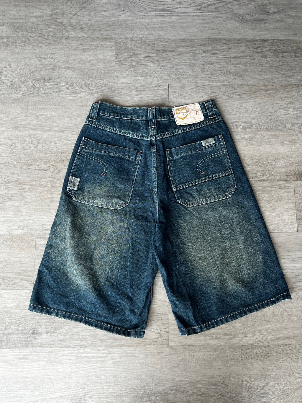Vintage Brooklyn Express Jean shorts Jorts
