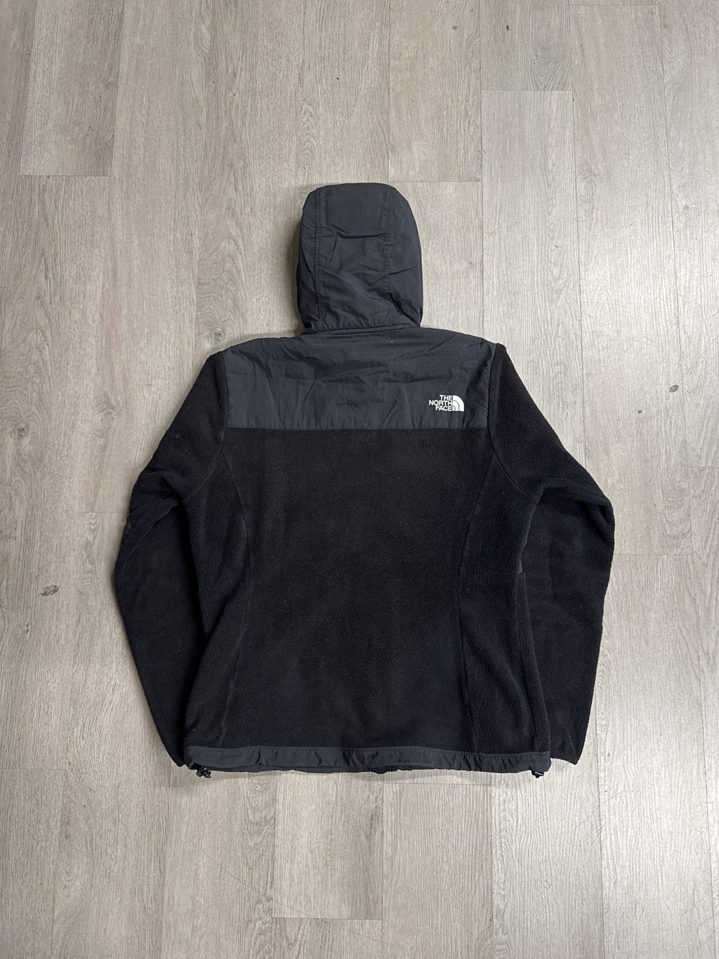 The North Face Women’s Black Fleece Hooded Zip Up Jacket