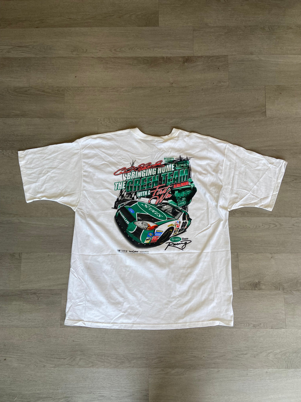 Carl Edward’s Flipped Over First Win NASCAR Racing Tee