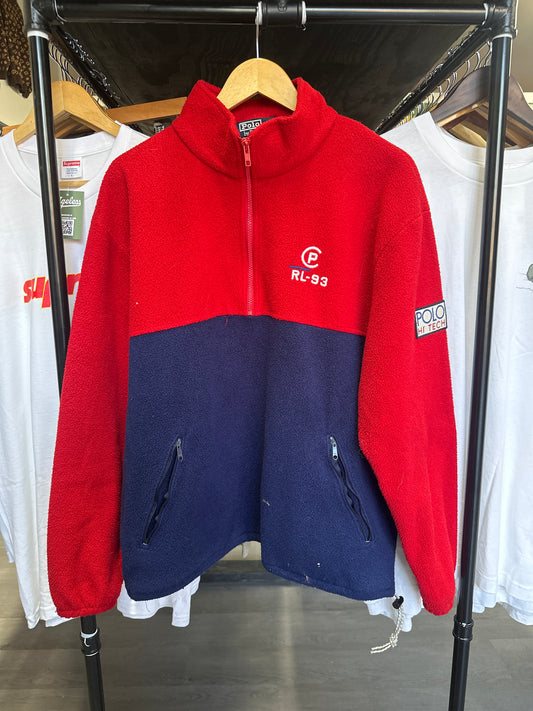 Vintage Polo Ralph Lauren Hi Tech Fleece Pullover