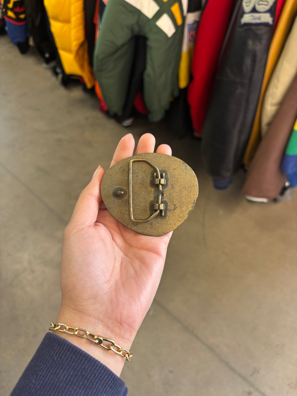 Vintage Tribal-inspired Belt Buckle