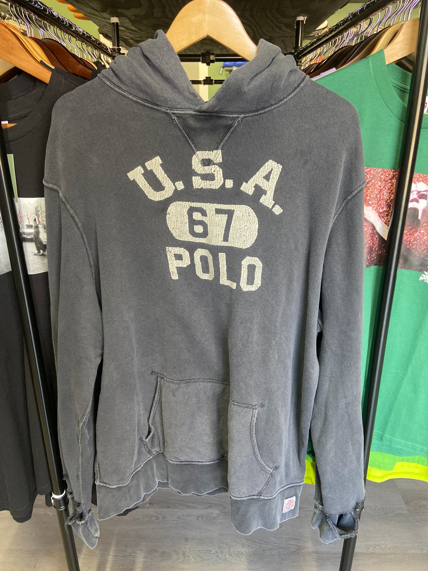 Vintage Polo Hoodie