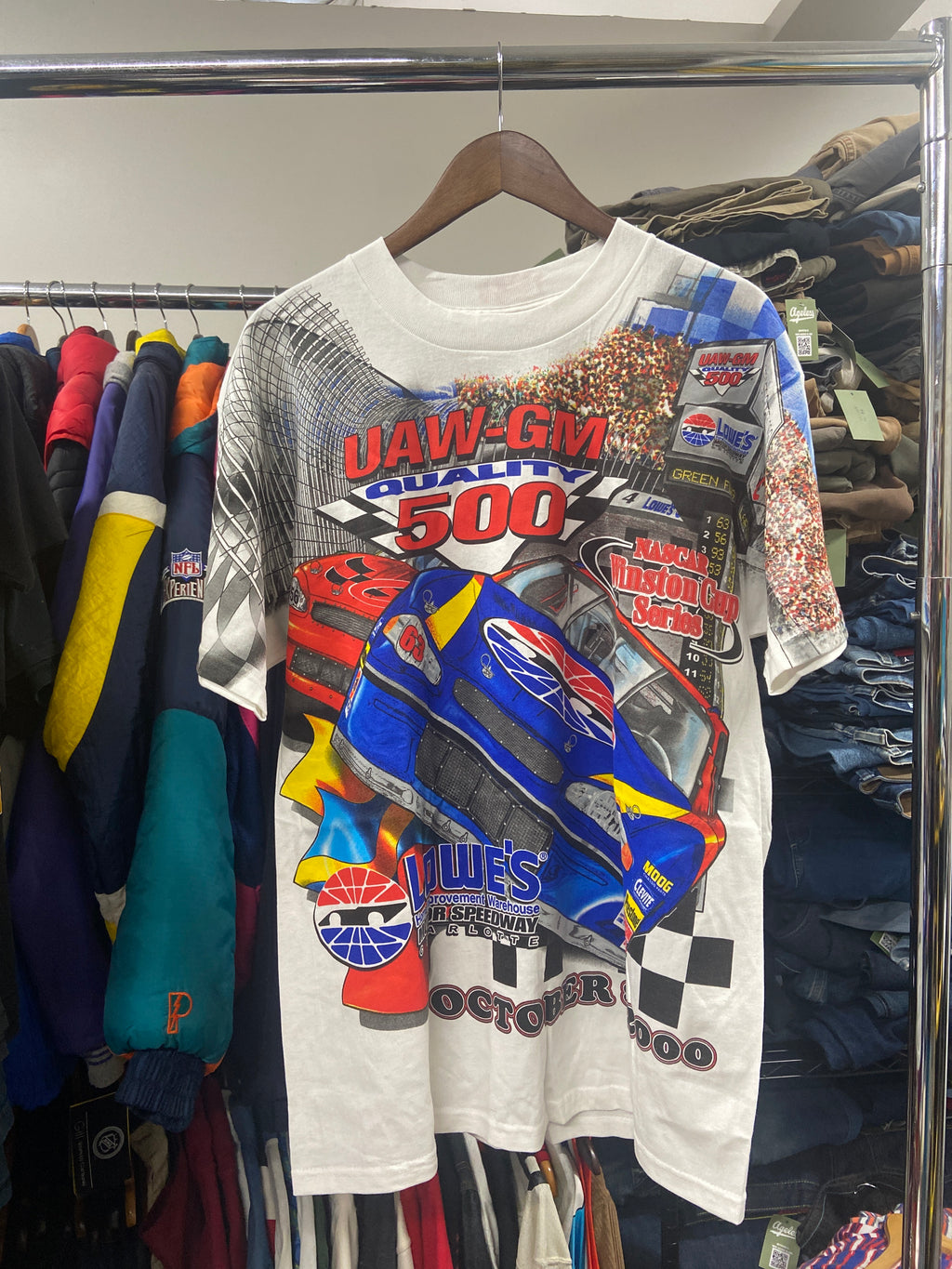 UAW-GM Quality 500 Winston Cup Series Tee