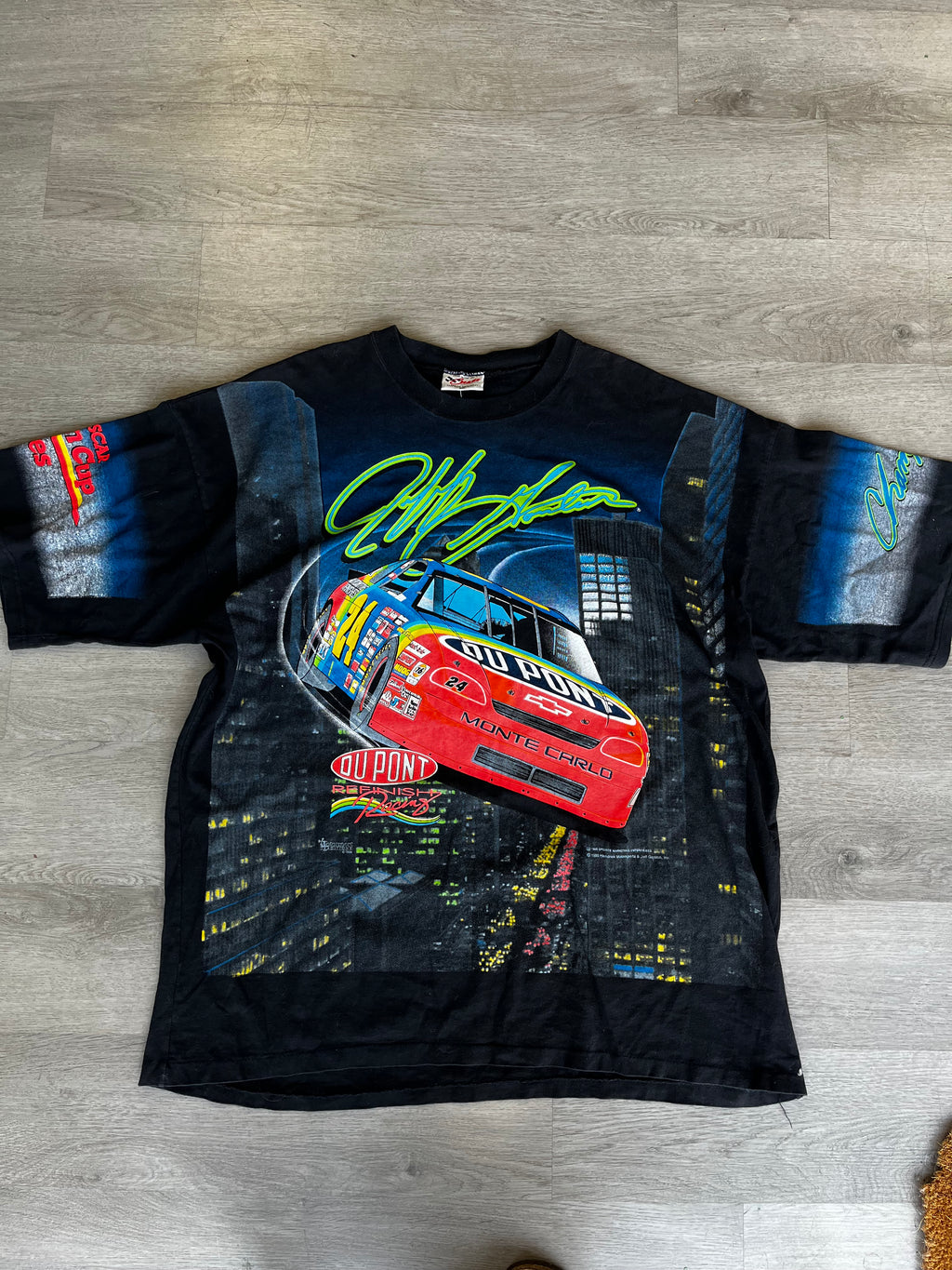 Vintage 1995 Chase Authentics Jeff Gordon's NASCAR Winston Cup Championship Tee