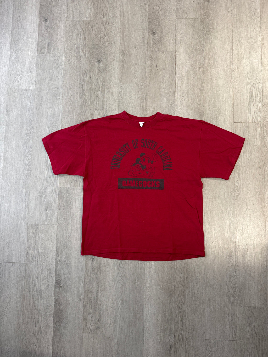 Vintage University Of South Carolina Gamecocks Mickey Mouse Tee