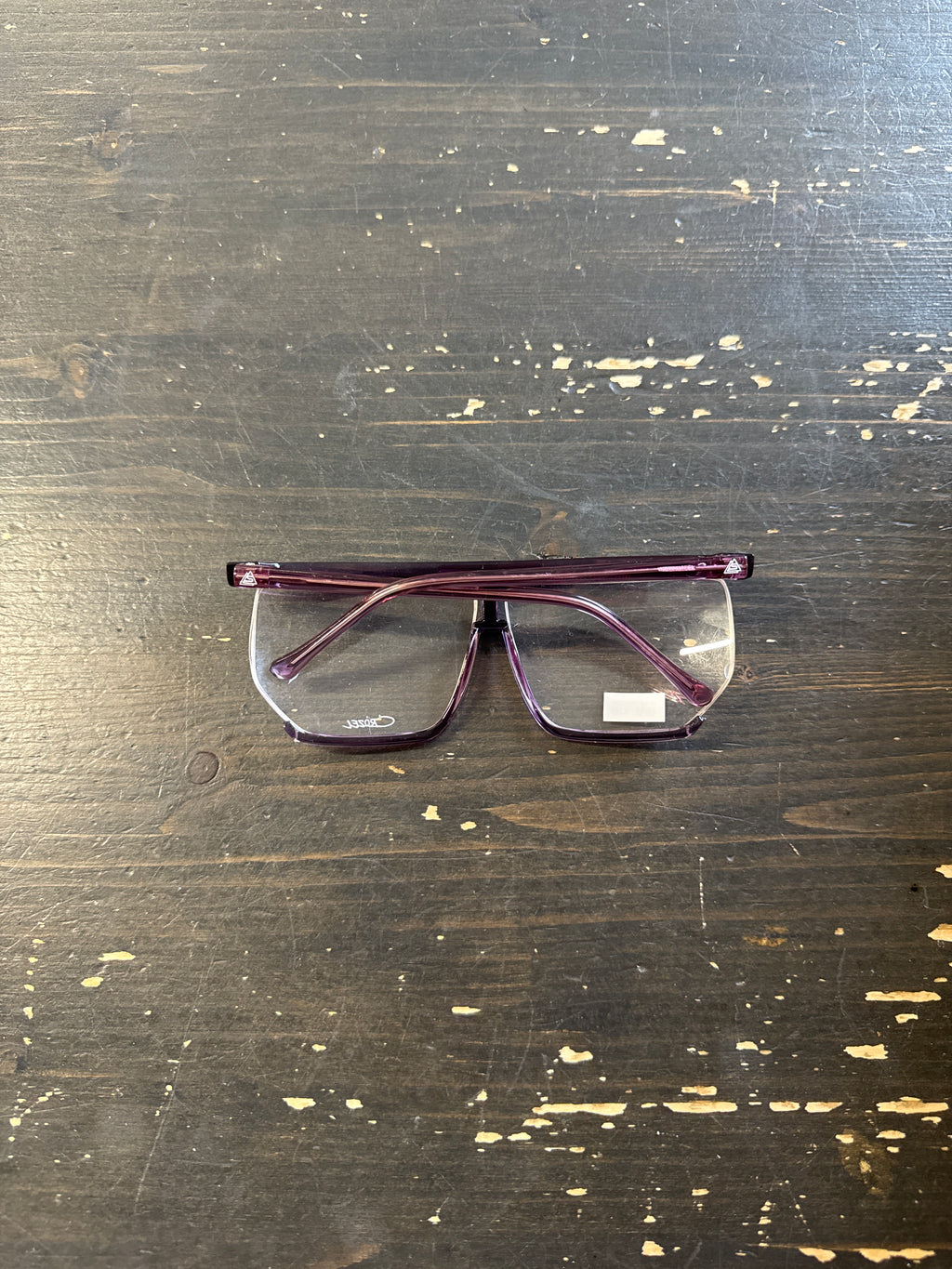 Vintage 90s Crozel Hip Hip Style Purple Glasses