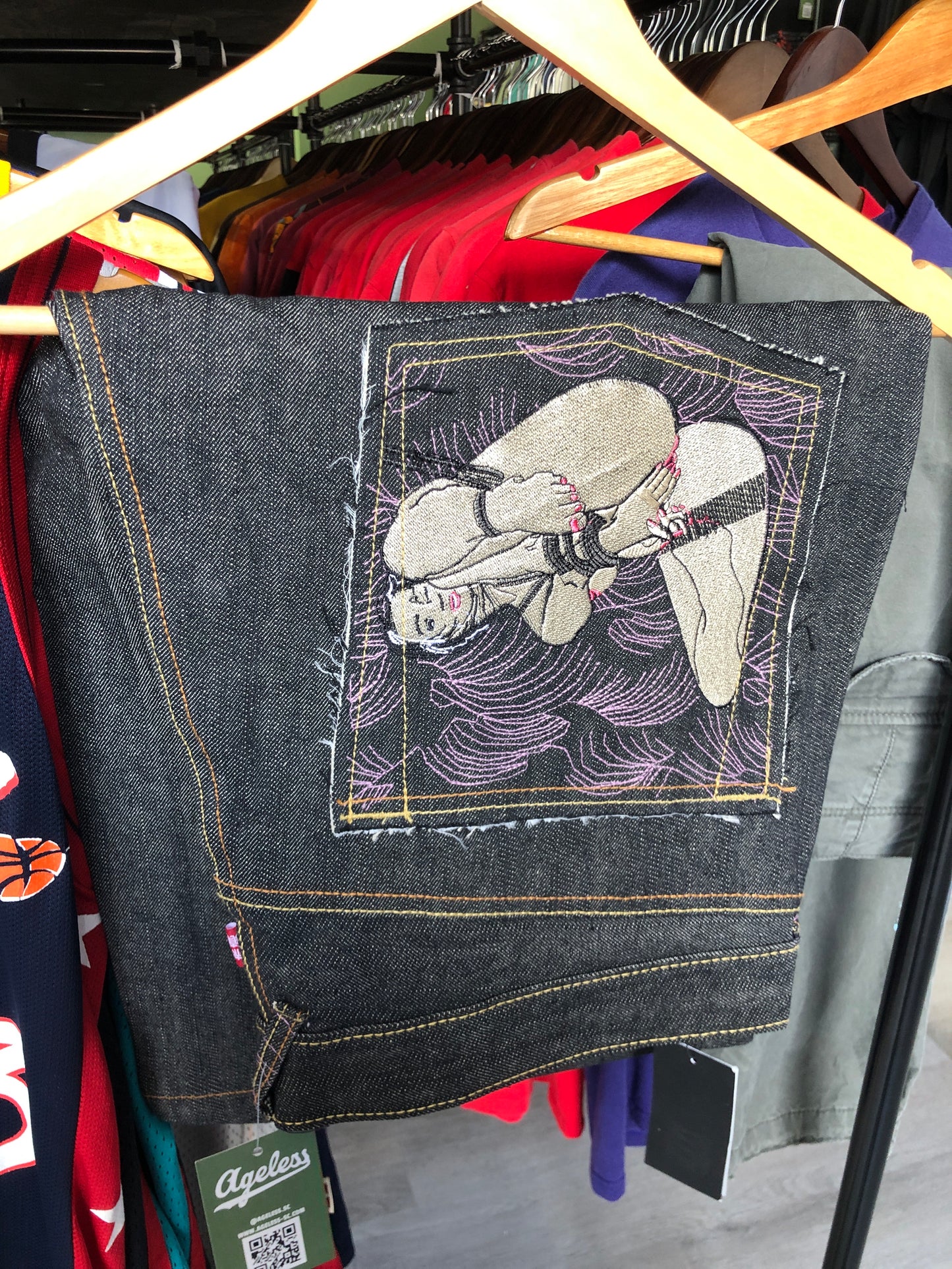 Vintage Red Monkey Japanese RMC Denim Shorts