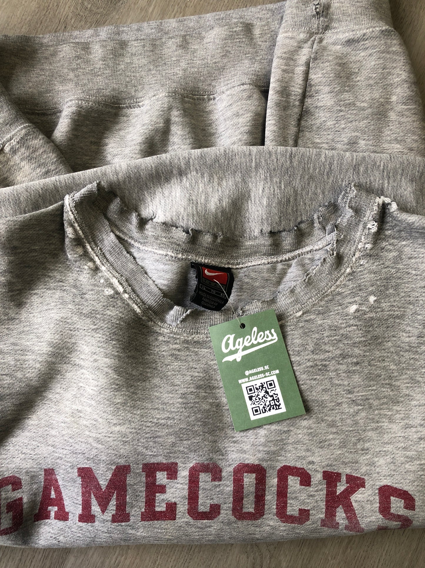 Vintage Nike Gamecocks Distressed Sweatshirt