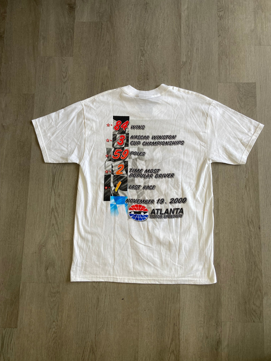 Vintage Darrell Waltrip A True Champion Nascar Tee