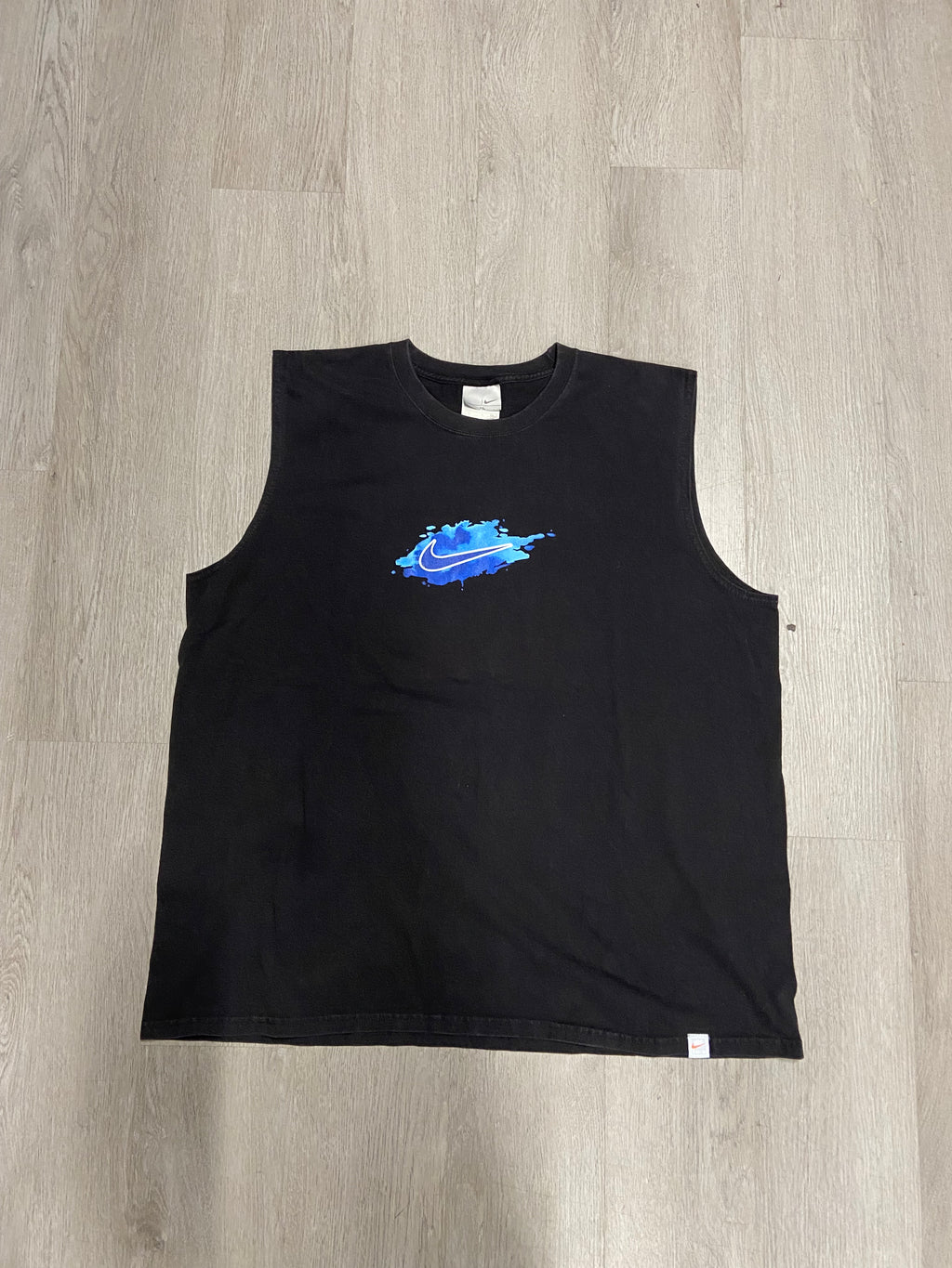 Vintage Nike Check Sleeveless Tee