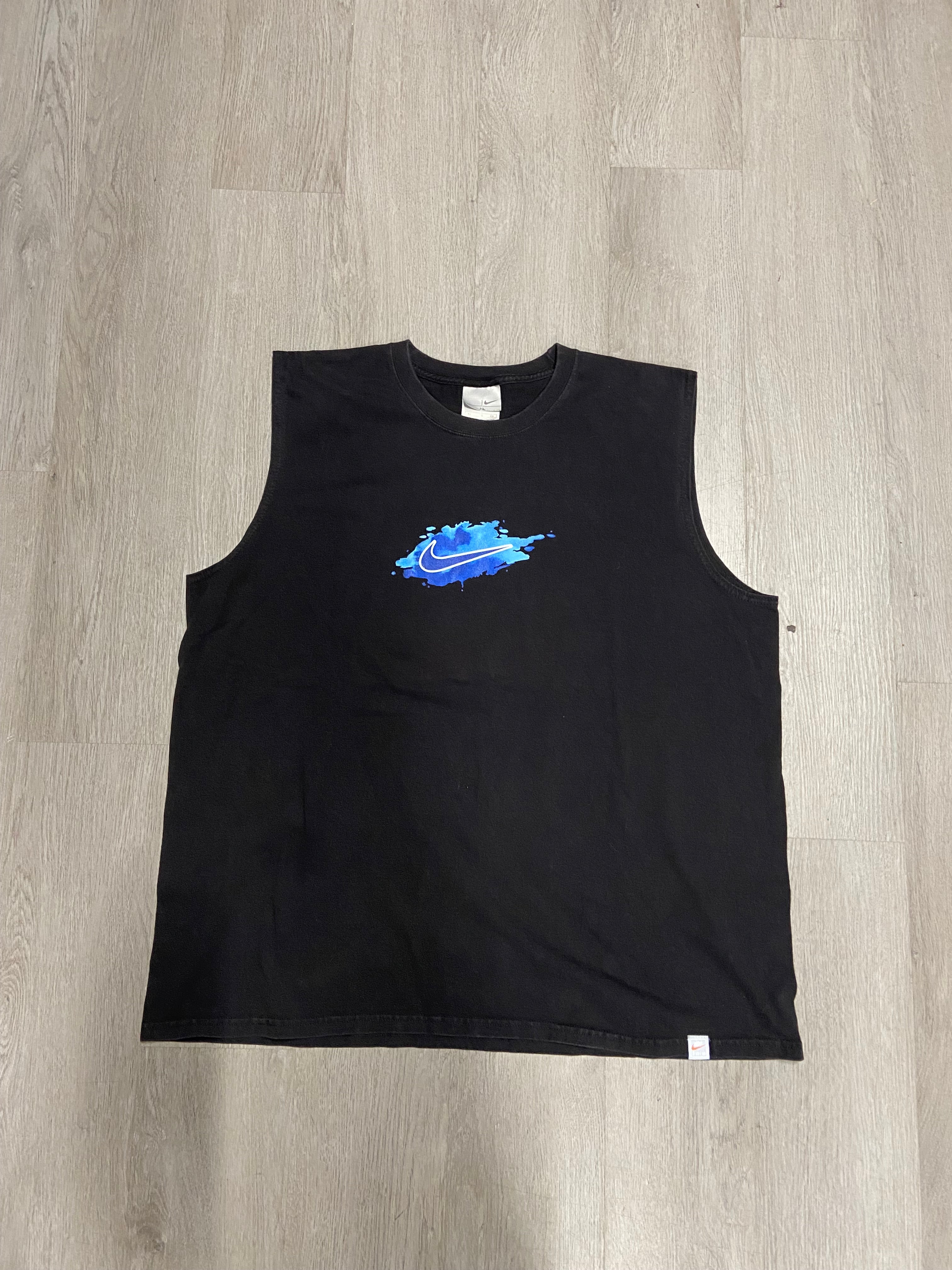 Vintage Nike Check Sleeveless Tee