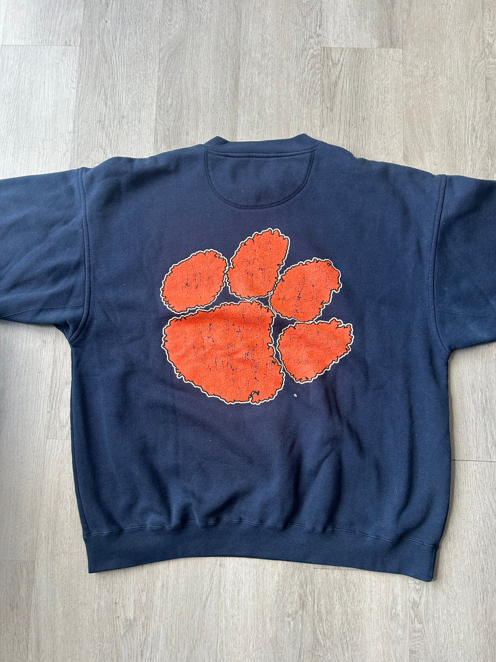 Vintage Clemson University Football Sweatshirt