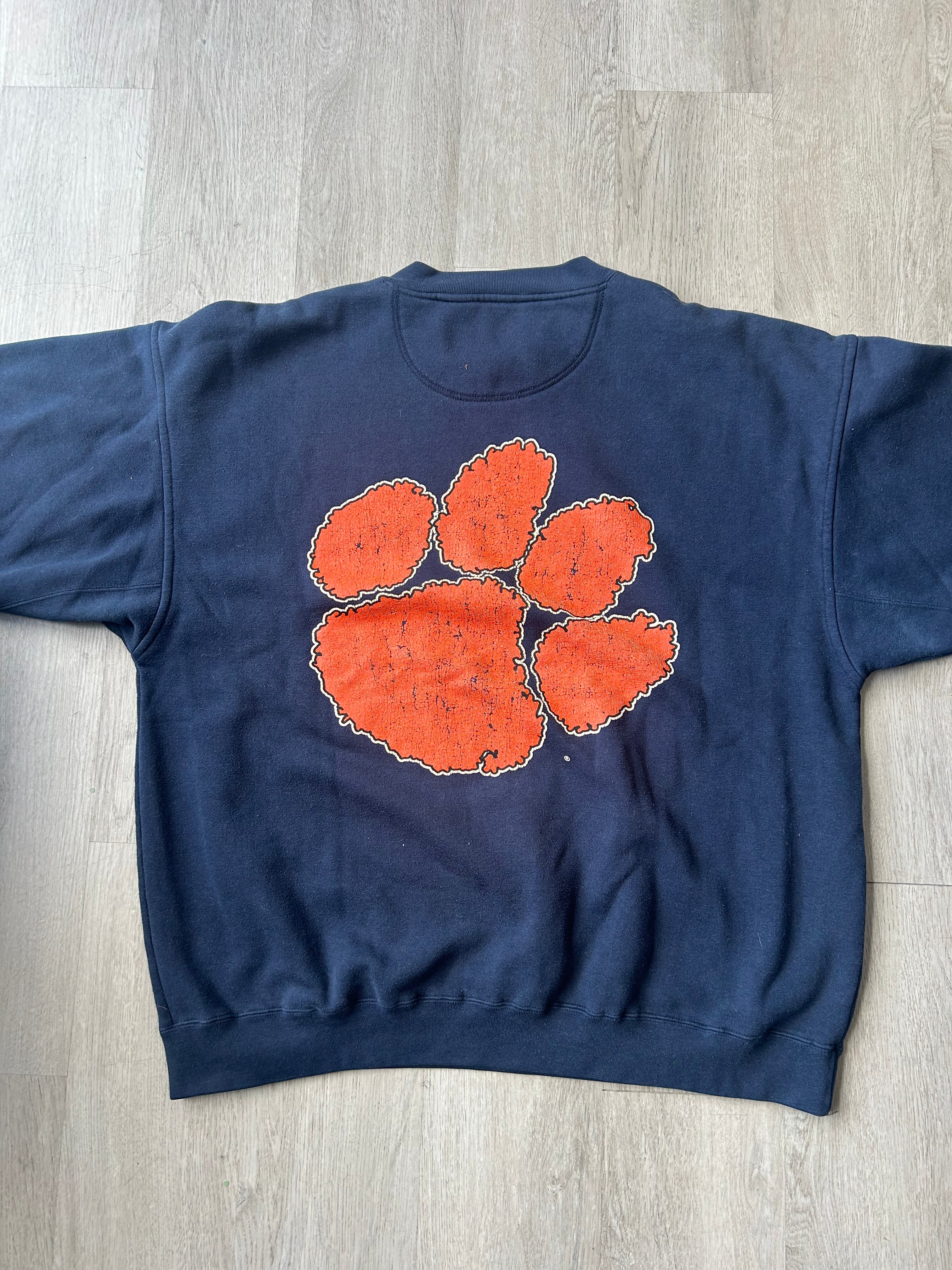 Vintage Clemson University Football Sweatshirt