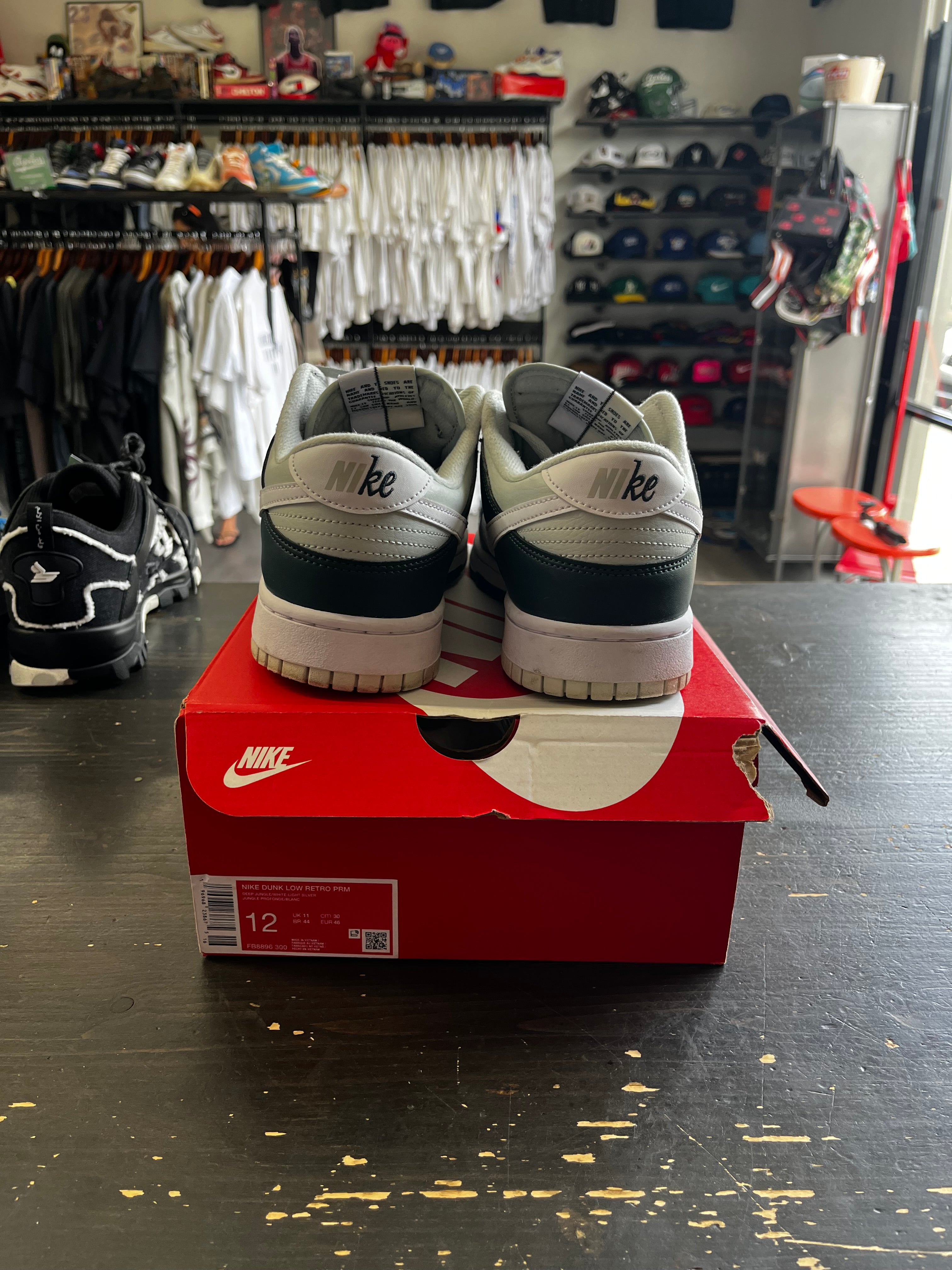 Pre-Owned Nike Dunk Low Retro Split Deep Jungle
