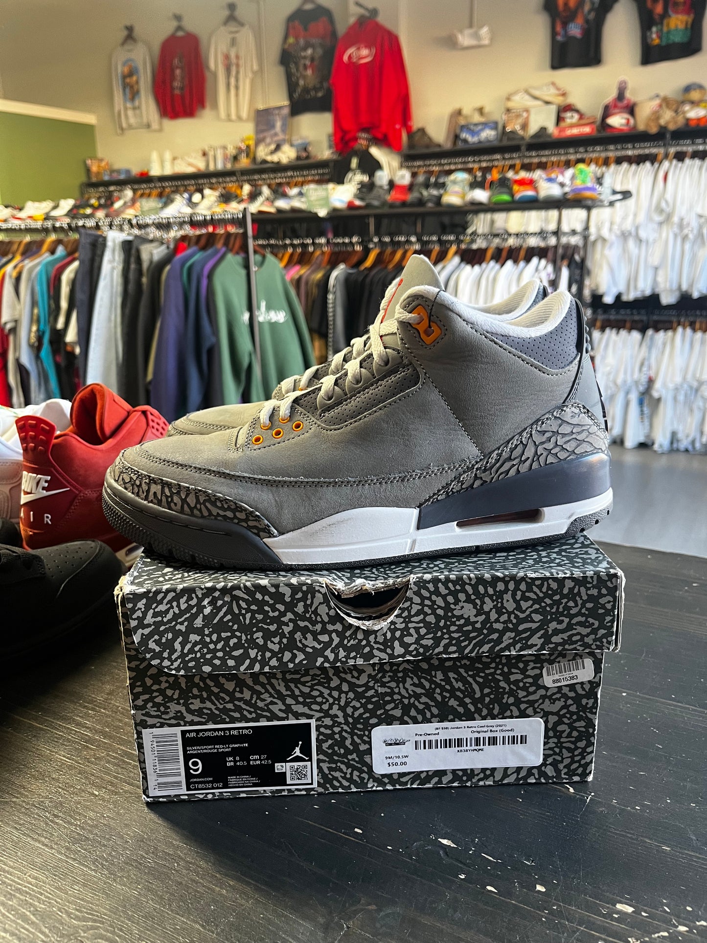 Air Jordan 3 Retro Cool Grey (2021)