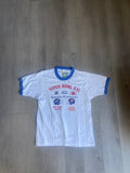 Vintage Super Bowl XXI Giants Vs Broncos Ringer Tee
