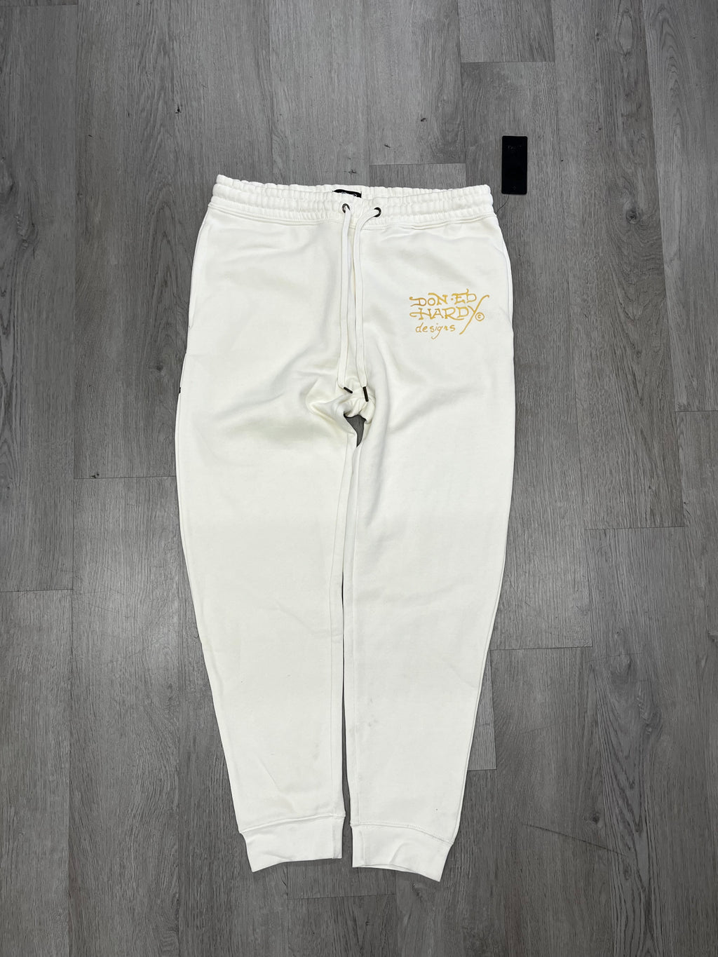 Women’s Ed Hardy Tiger Rose Ivory Sweatpants