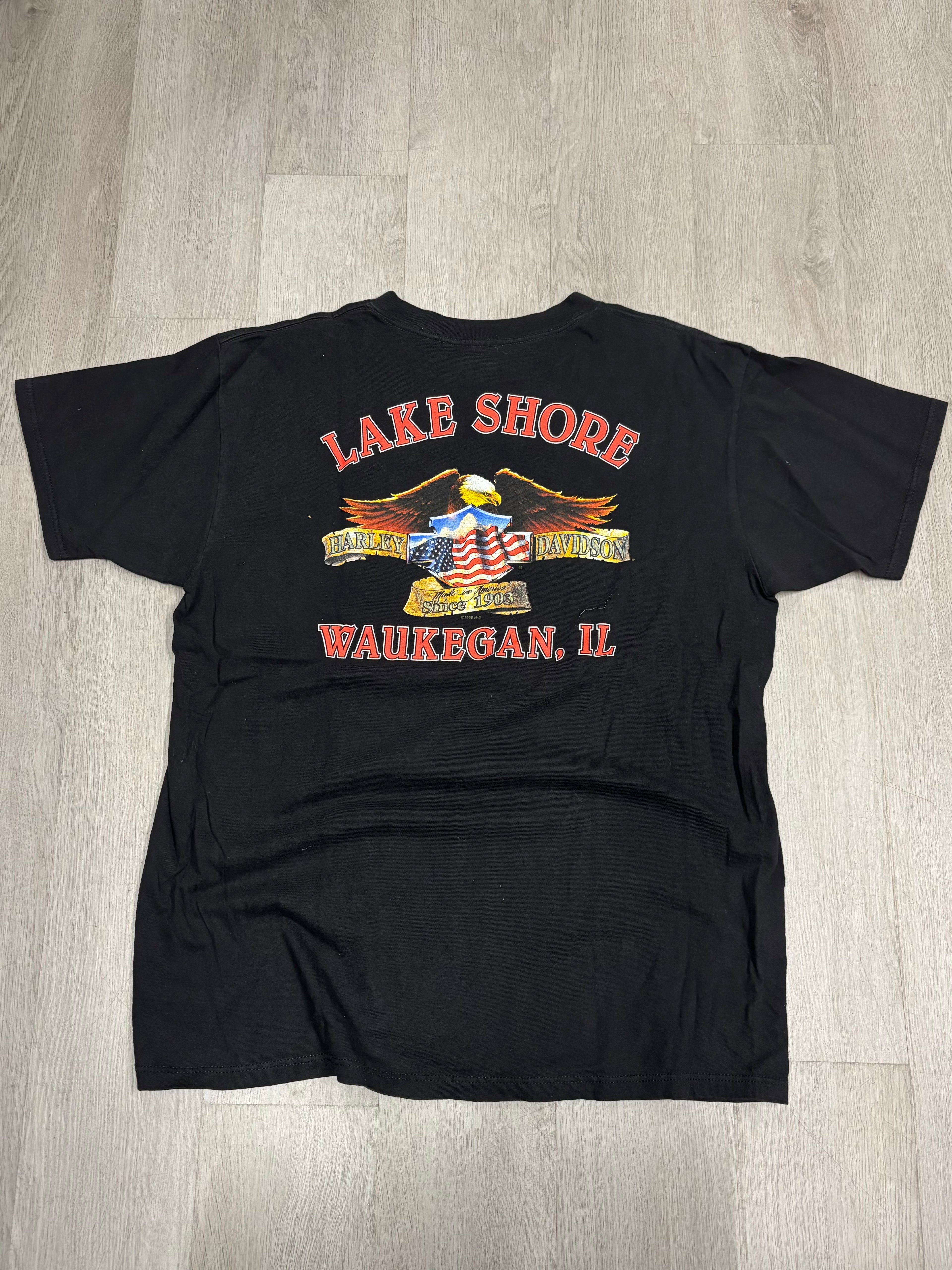 Vintage 1998 Harley Davidson American Classic Reflections Tee