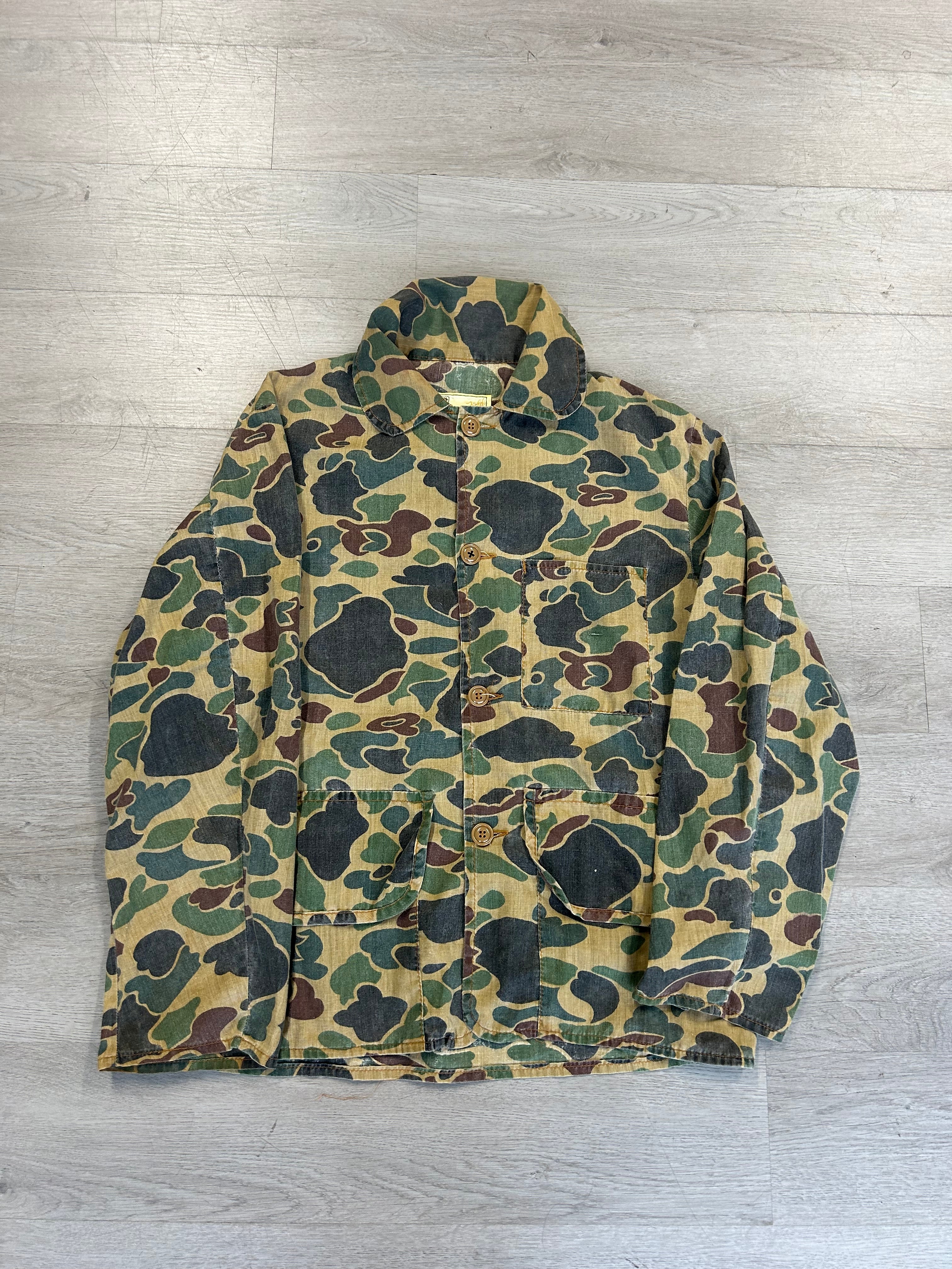 Vintage Duck Camo Hunters Button Up