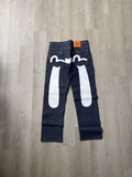 Evisu Japanese White Denim Jeans ￼