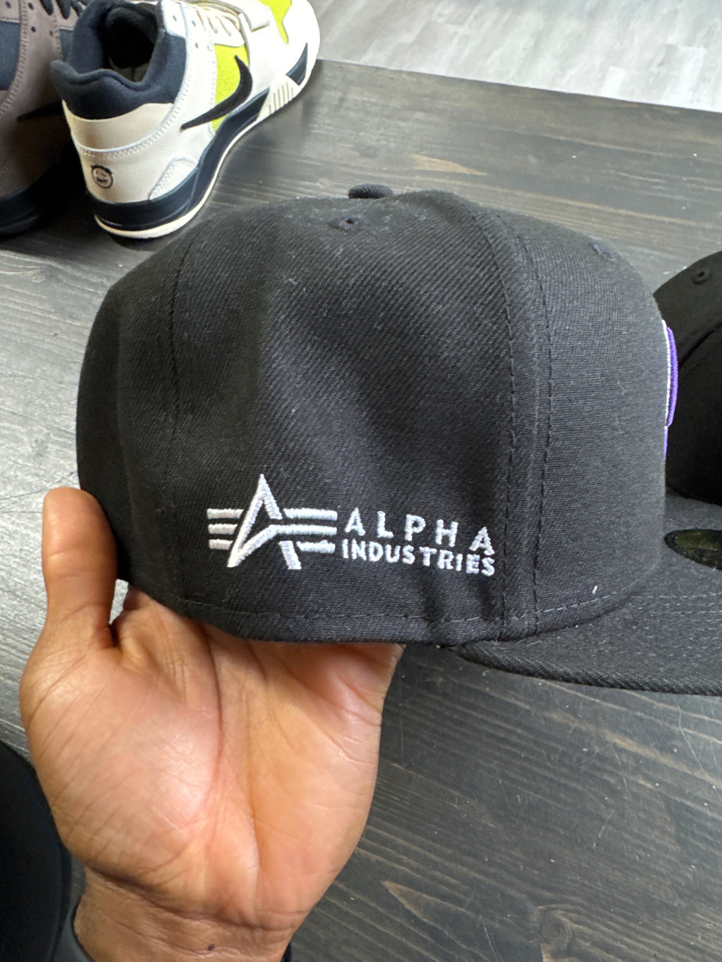 New Era Colorado Rockies Alpha Industries Fitted Hat