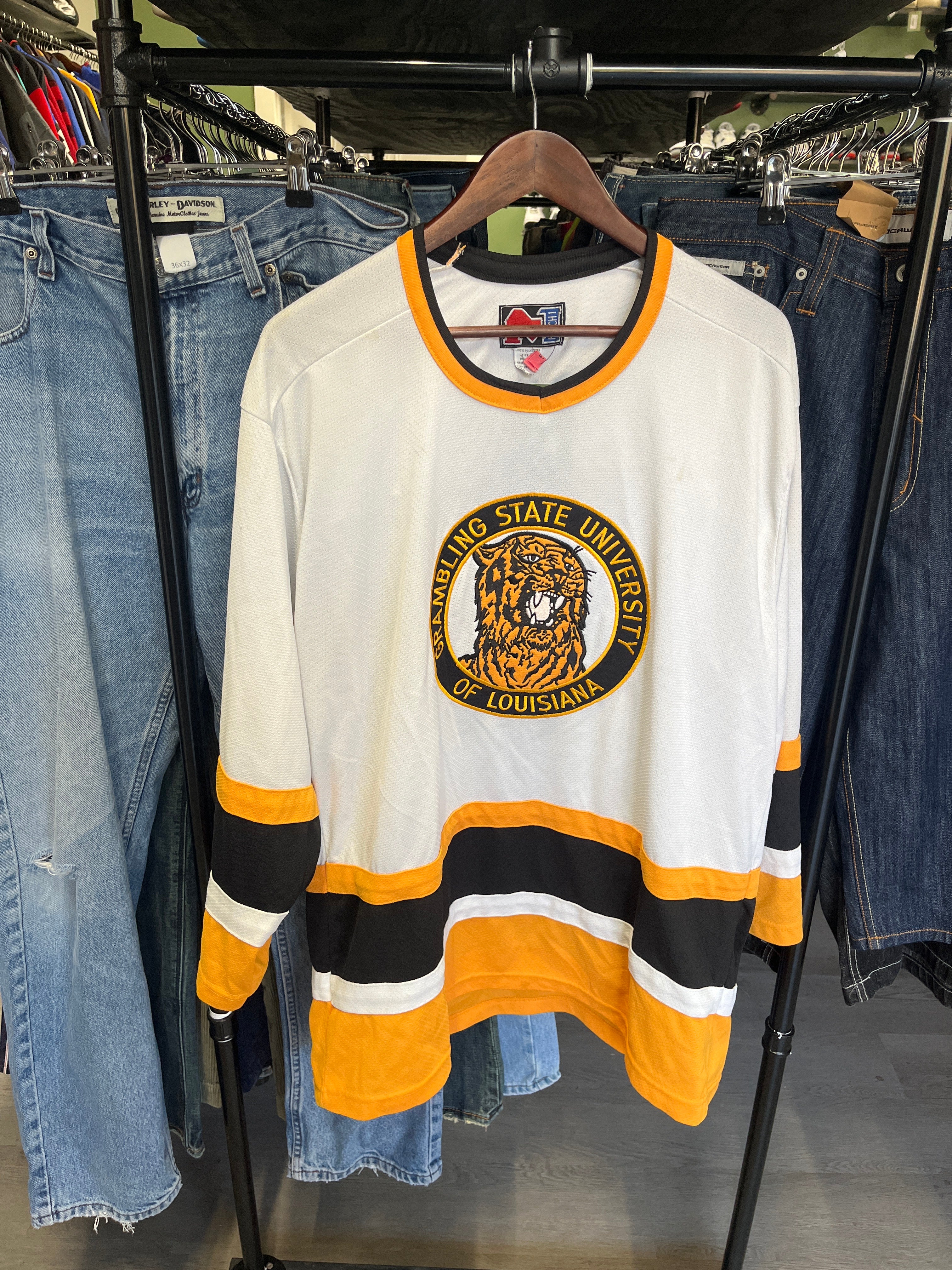Grambling State University of Louisiana Hockey Jersey
