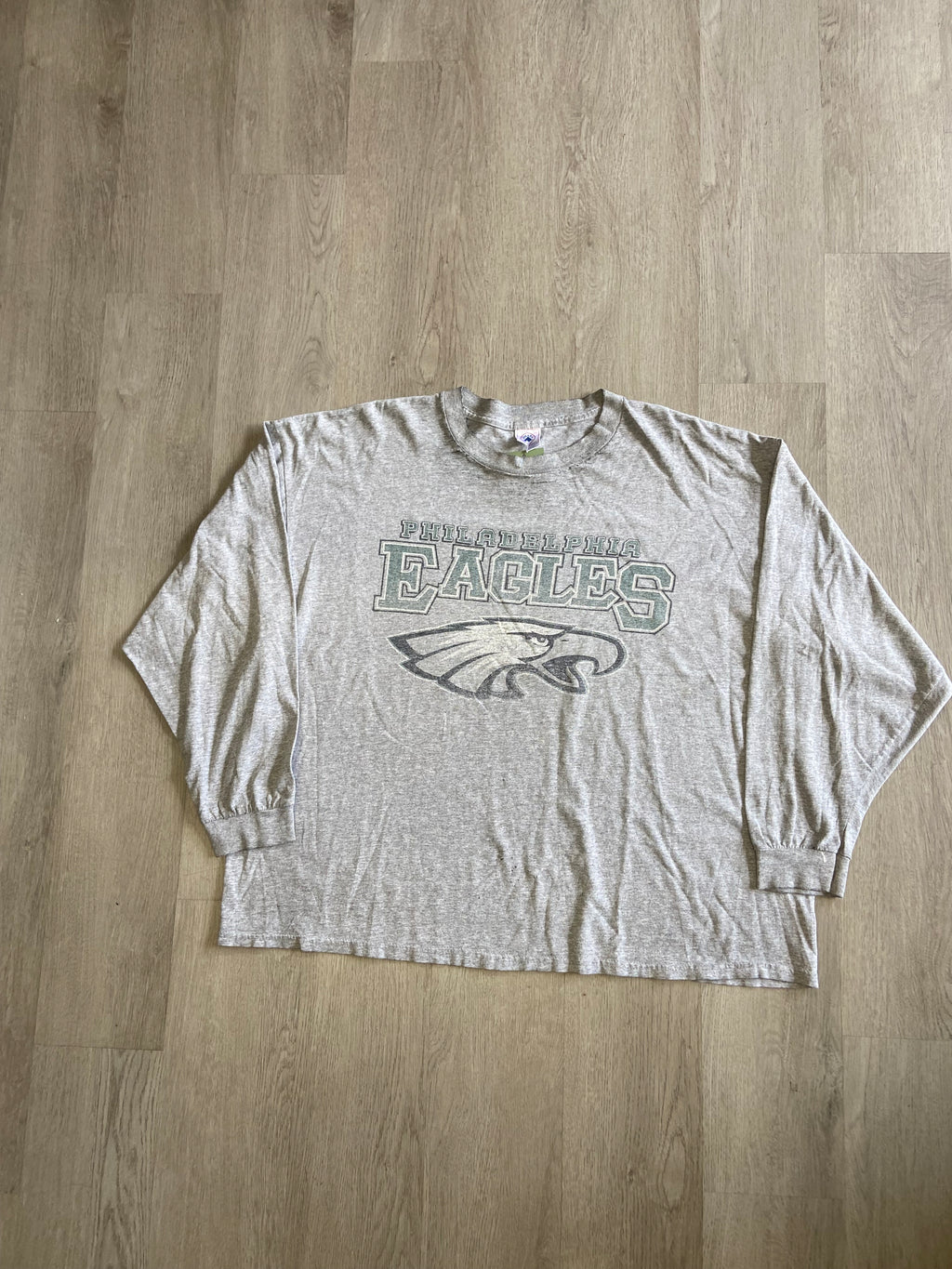 Vintage Grey NFL Philadelphia Eagles Longsleeve Tee