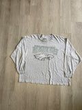 Vintage Grey NFL Philadelphia Eagles Longsleeve Tee