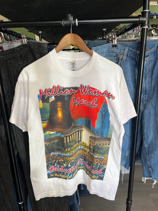 Vintage 1997 Million Woman March Tee