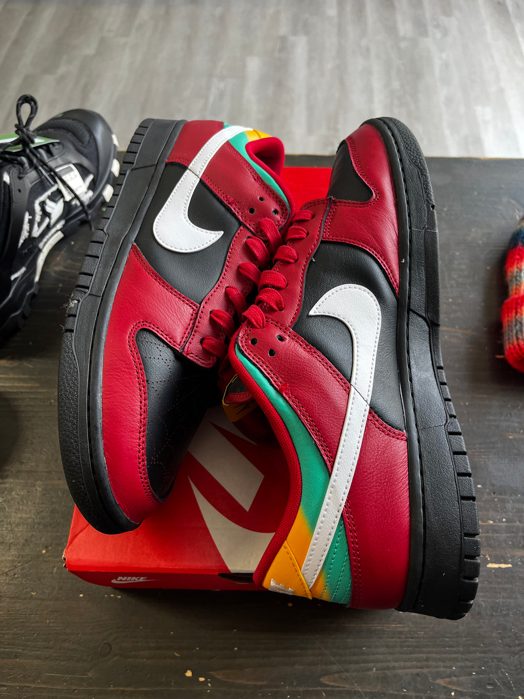 Pre-Owned Nike Dunk Low Biker Tattoos