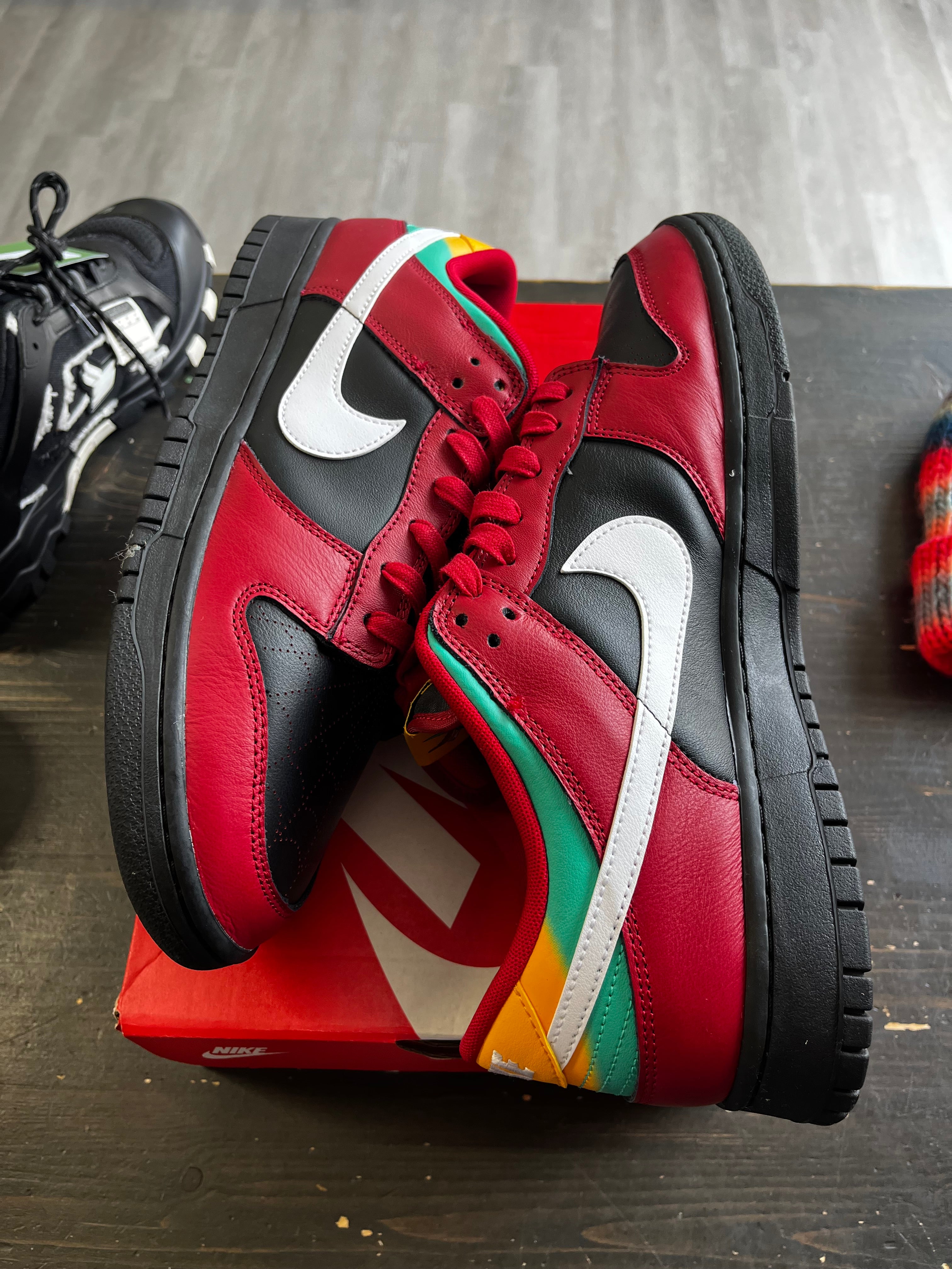 Pre-Owned Nike Dunk Low Biker Tattoos