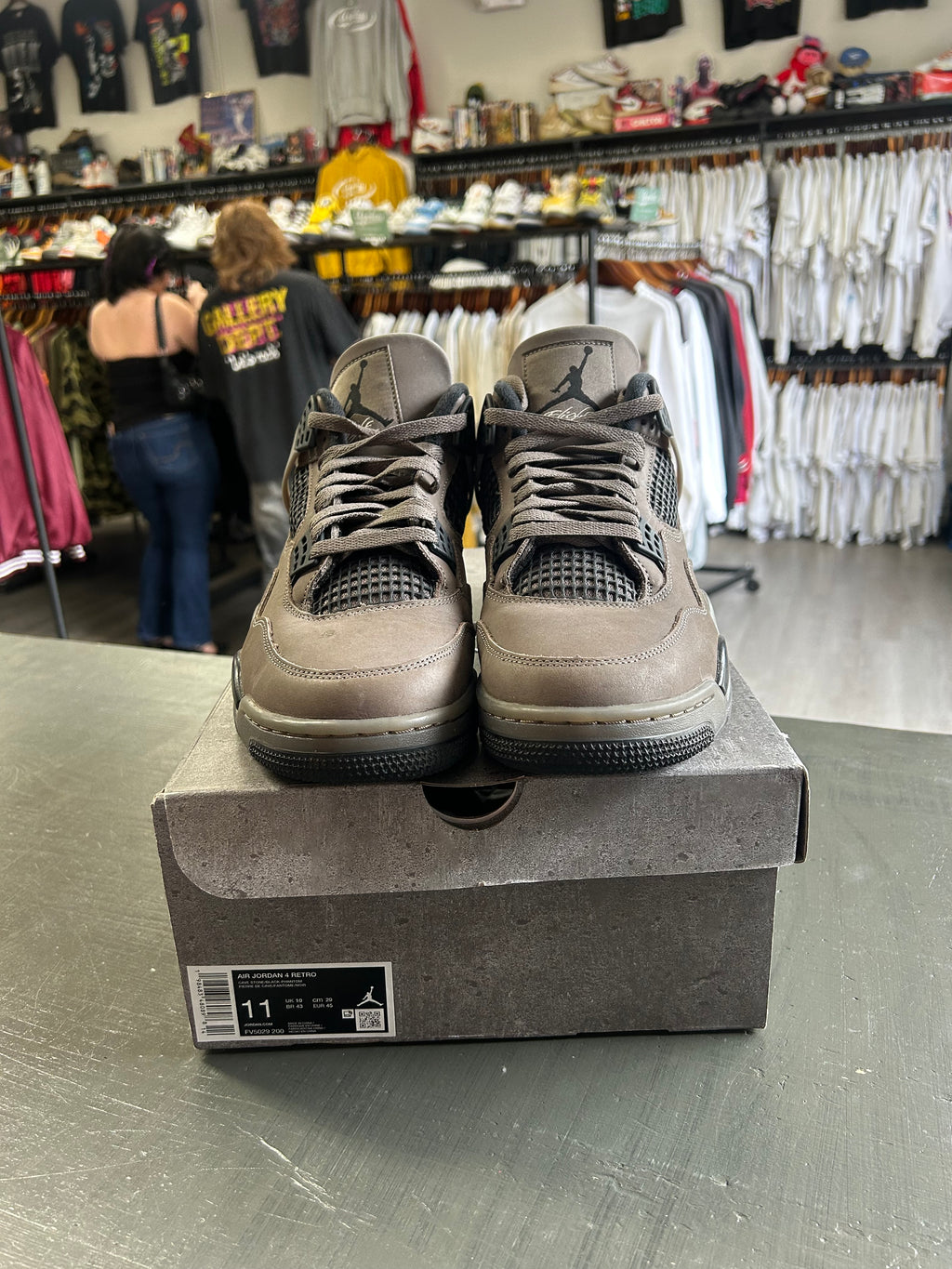 Pre Owned Air Jordan 4 Retro Cave Stone