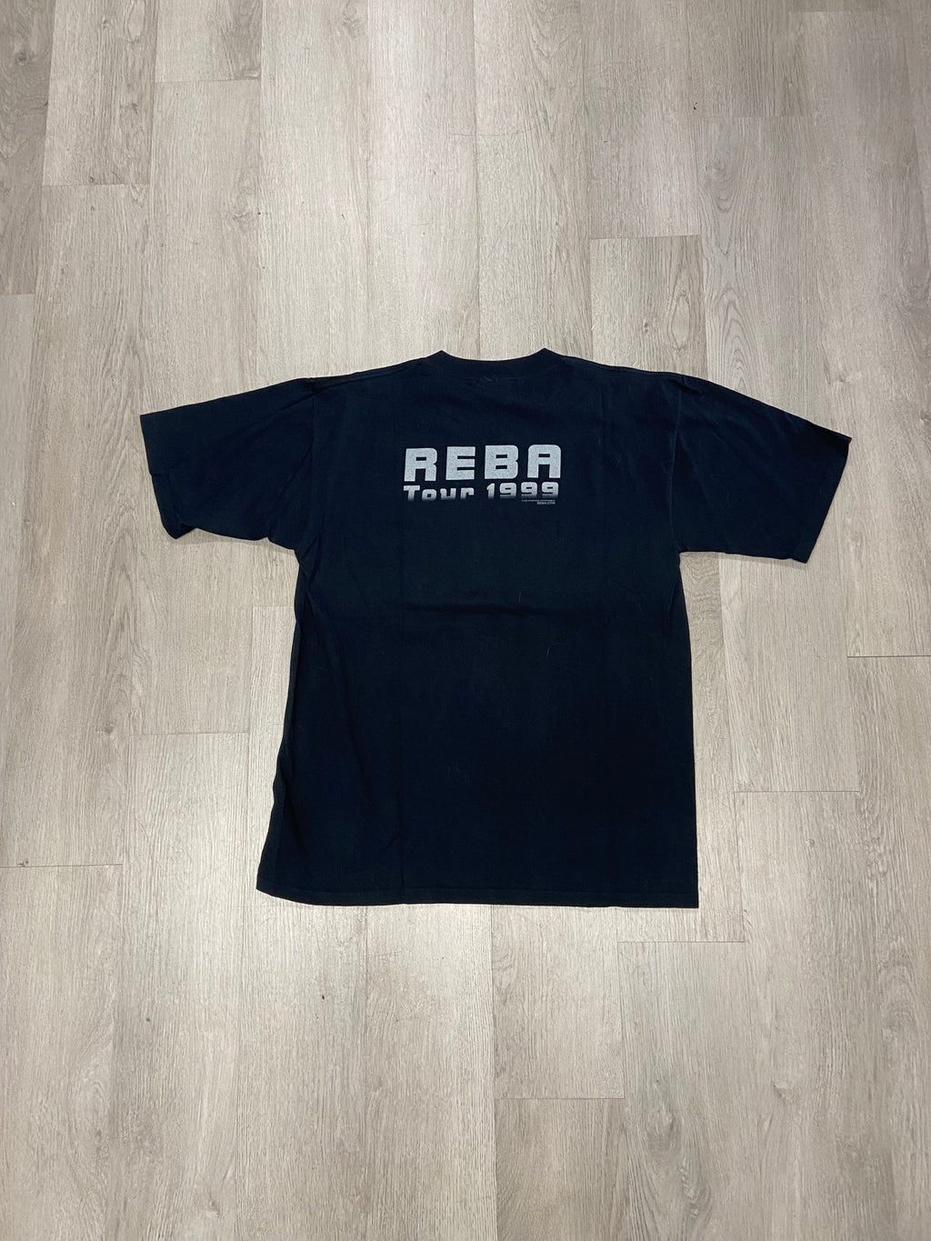 Vintage Black 1999 Reba Tour Music Tee