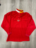 Vintage 1995 NFL Kansas City Chiefs Fleece Quarter Zip Sweatshirt