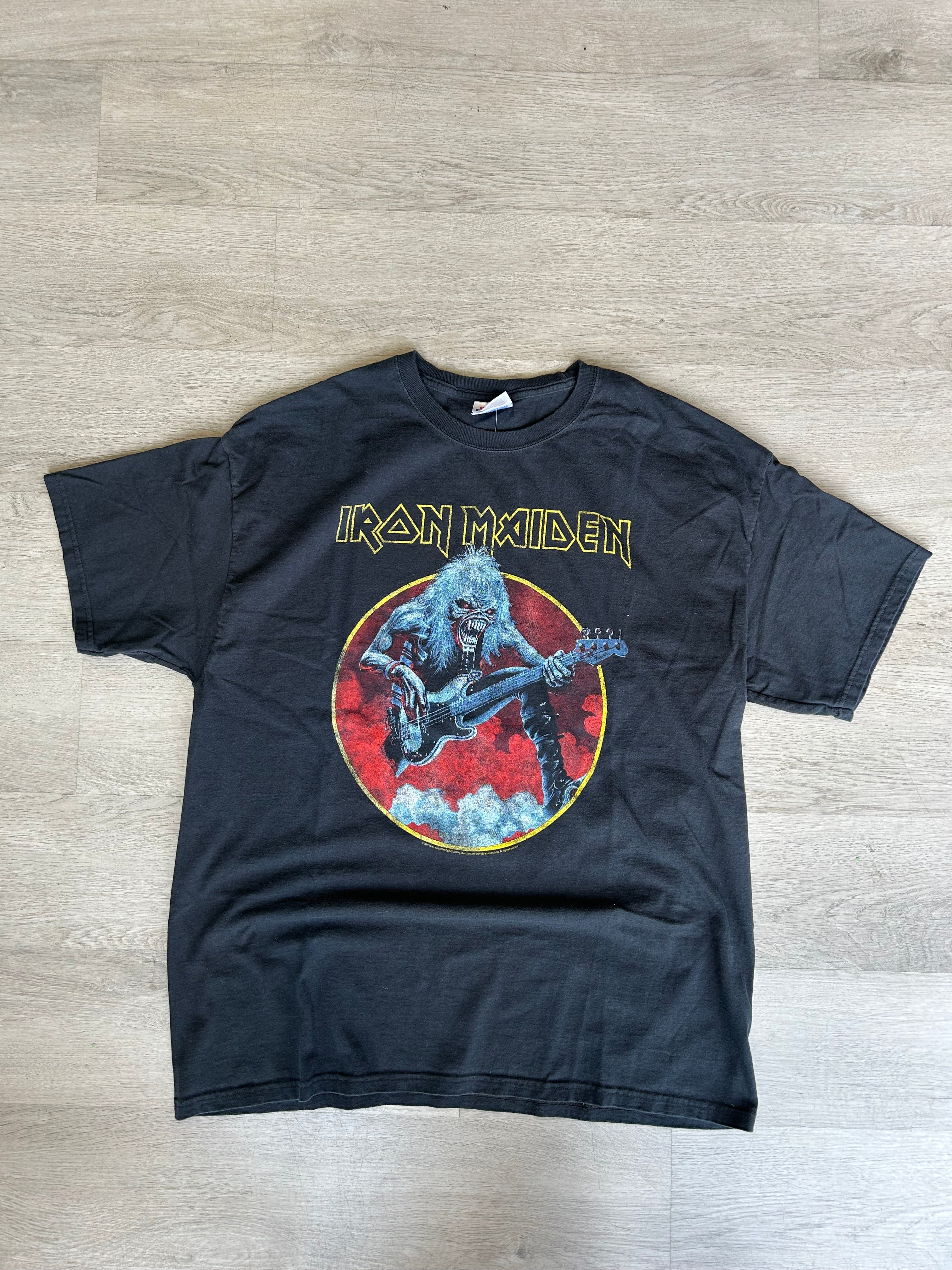 2007 Iron Maiden Eddie Raising Hell Tee