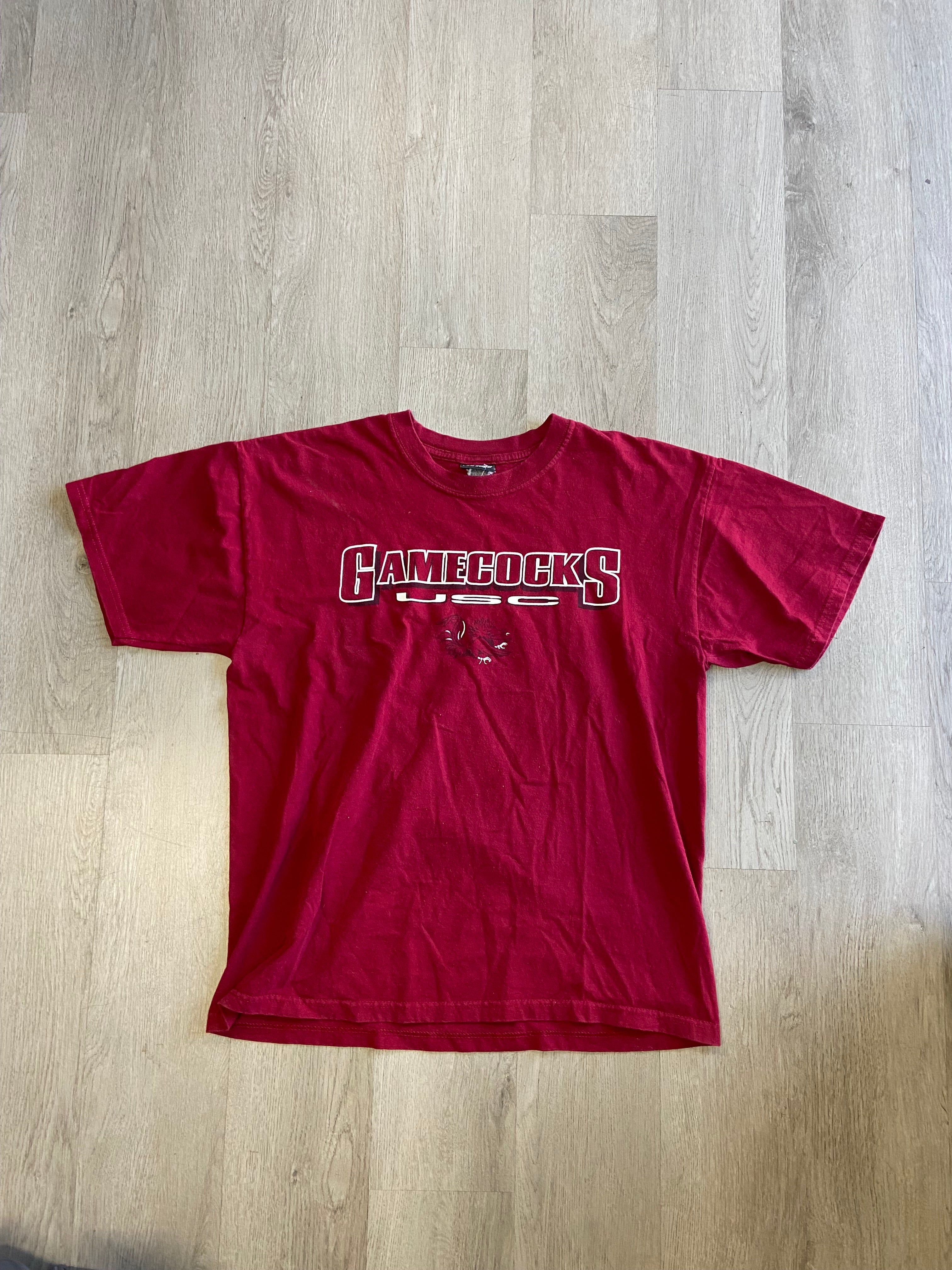 Vintage Maroon University of South Carolina USC Tee