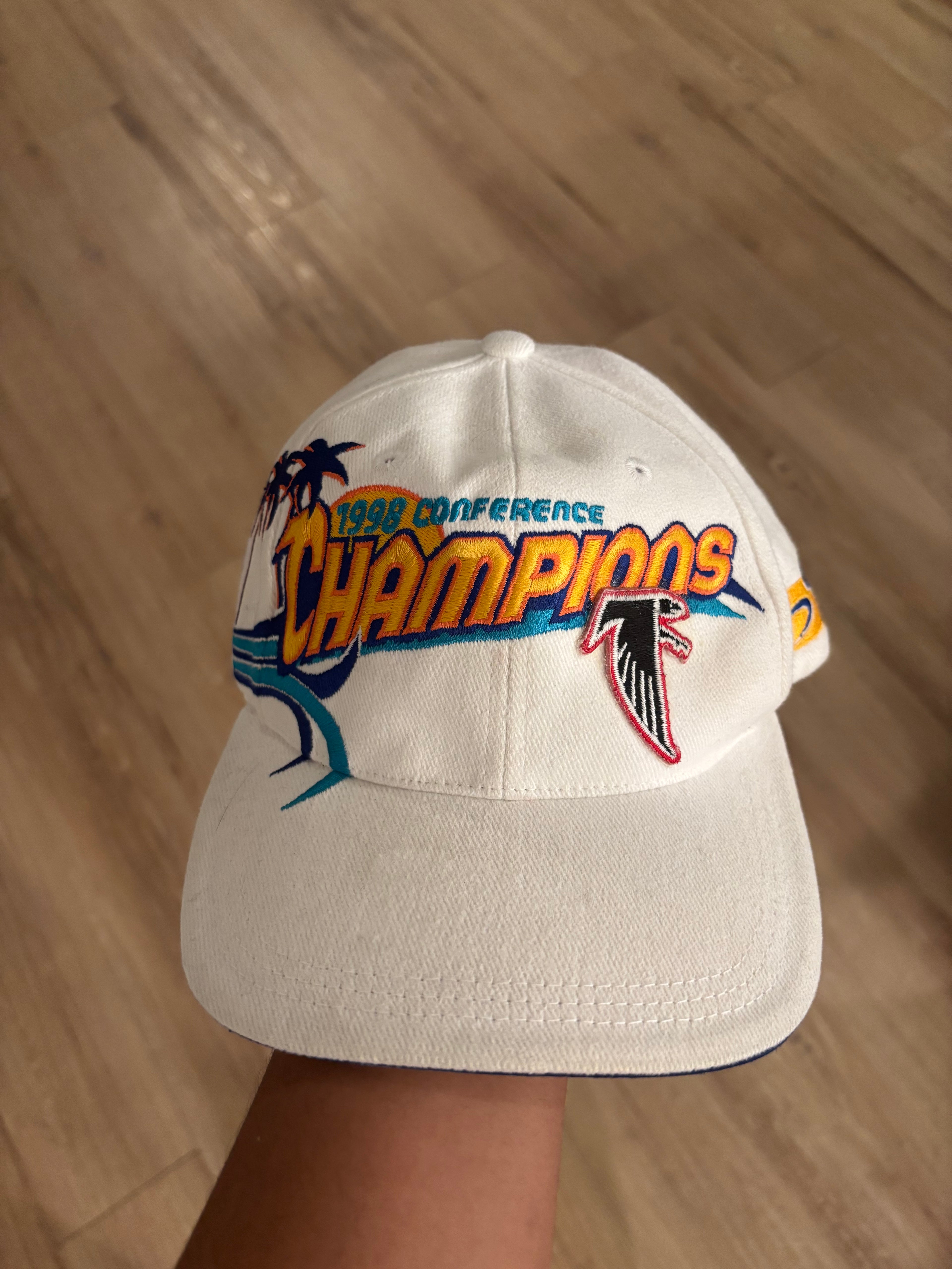 Vintage Atlanta Falcons 1998 Conference Champions Hat
