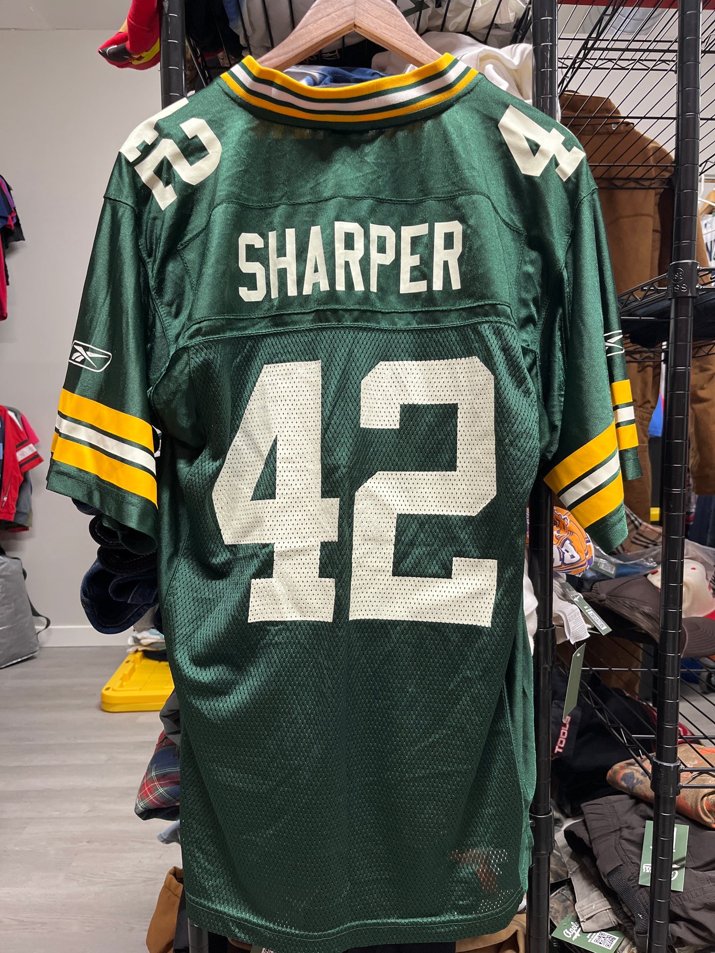 Reebok Green Bay Packers Darren Sharper Jersey