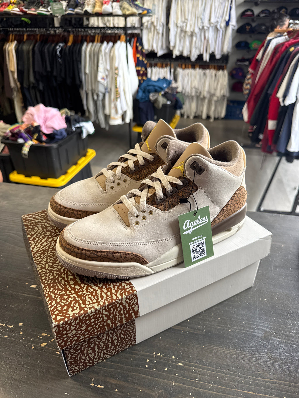 Pre-owned Jordan Retro 3 Palomino