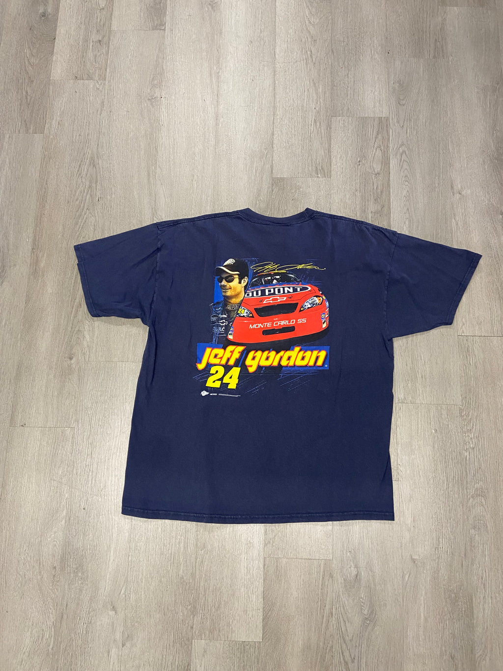 Navy Blue DuPont Motorsports Jeff Gordon 24 NASCAR Tee