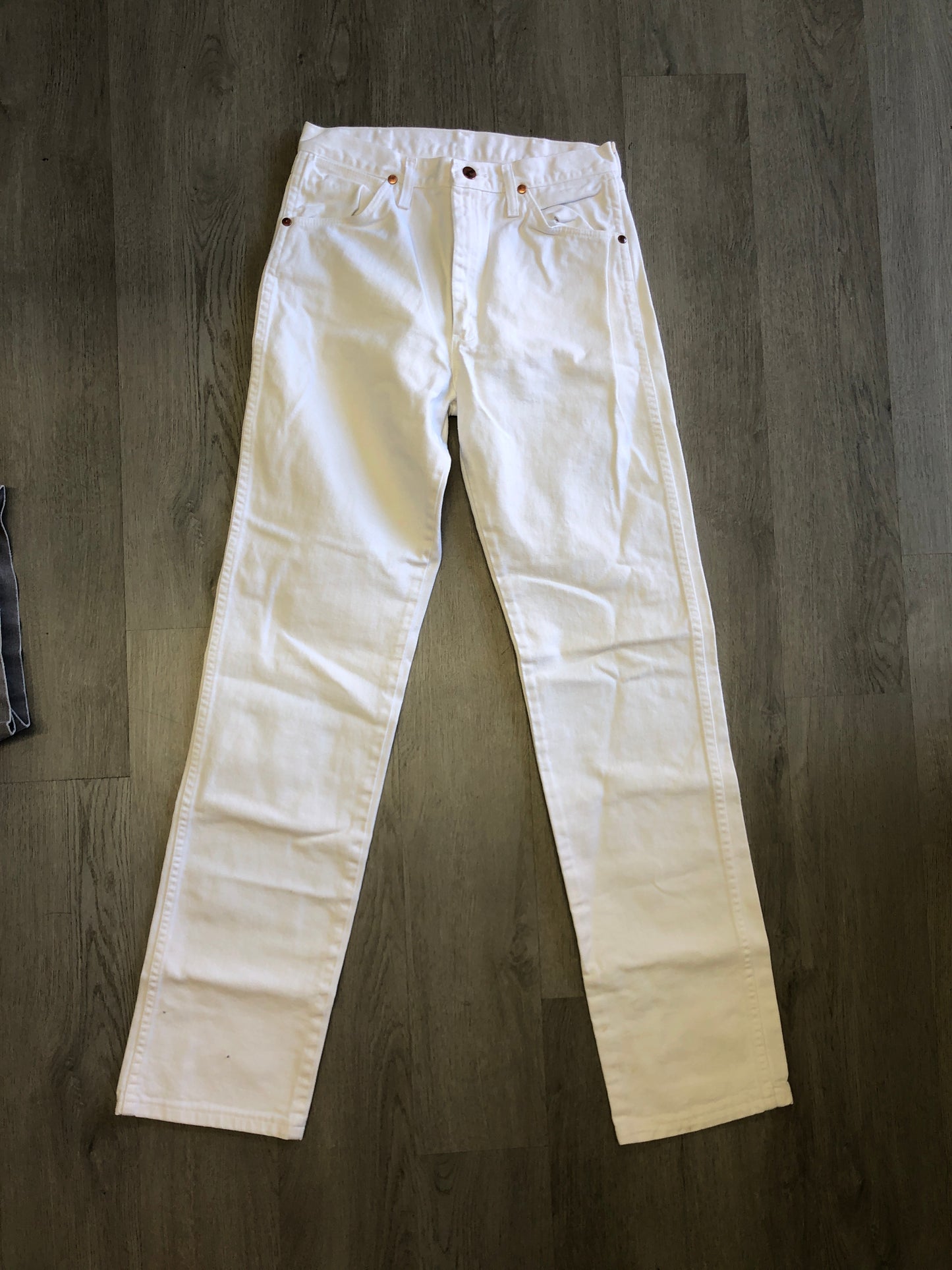 Vintage White Wrangler Jeans