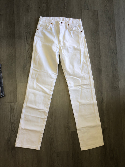 Vintage White Wrangler Jeans