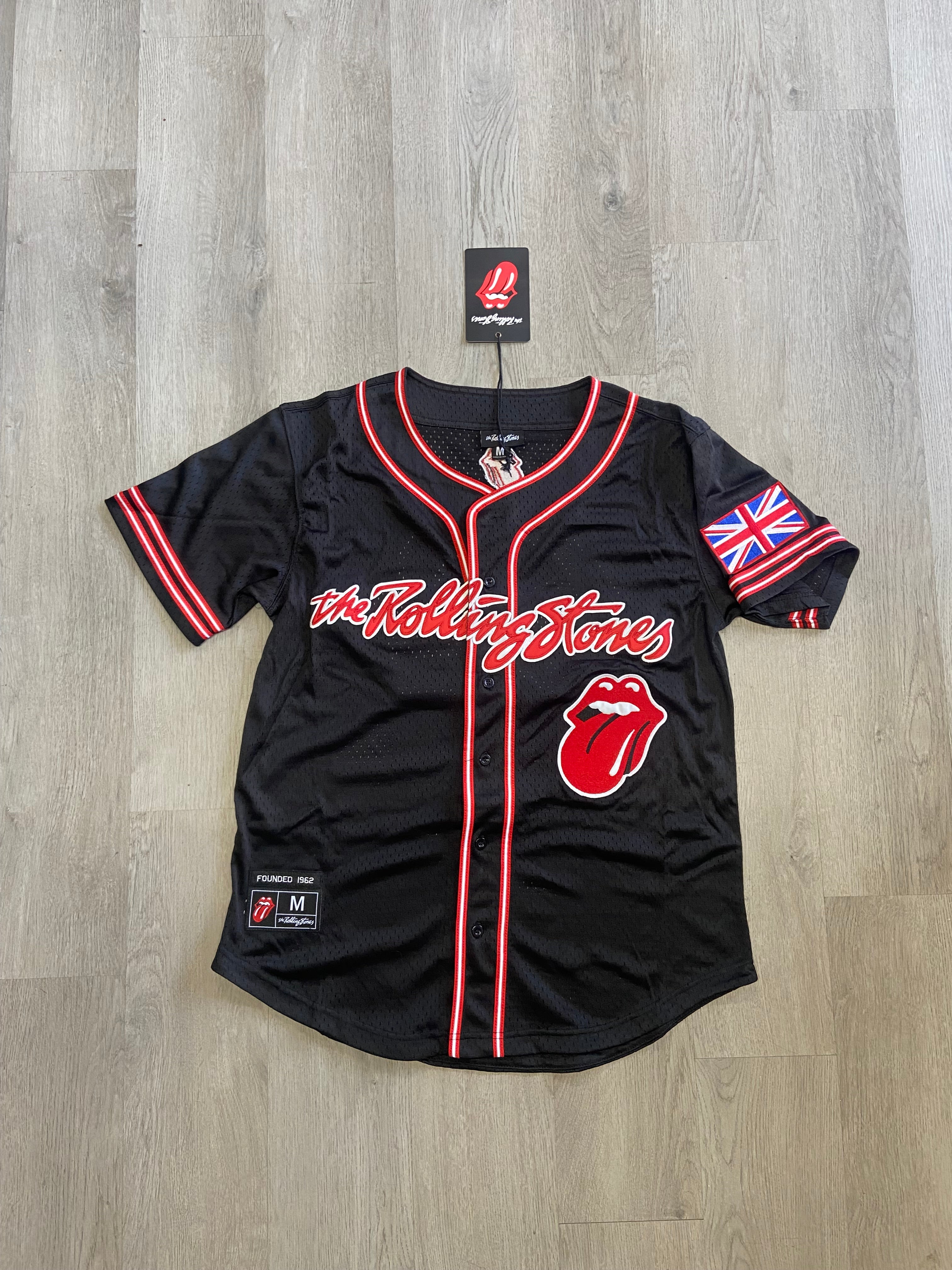 Rolling Stones #62 Baseball Jersey