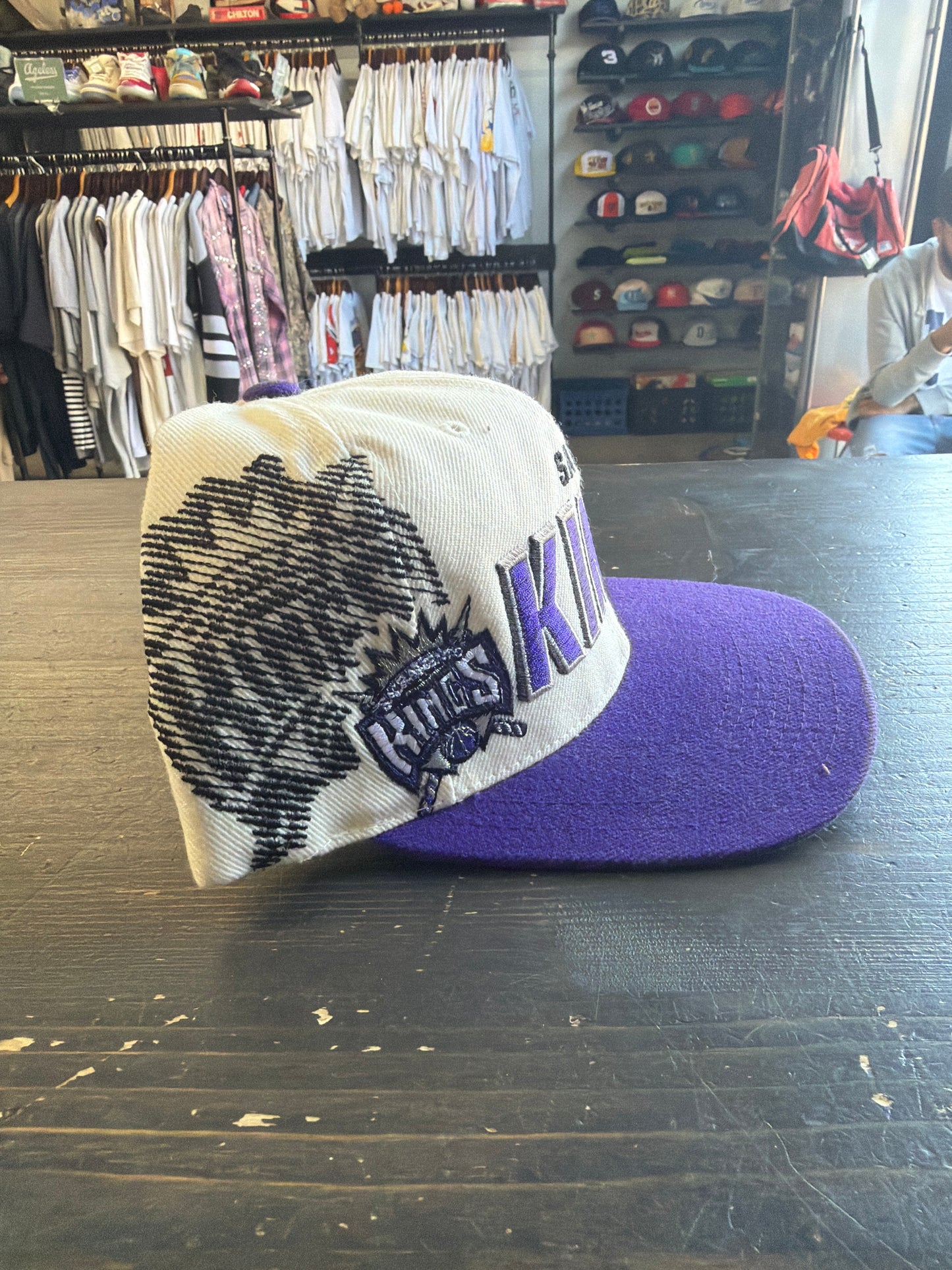 Vintage Sport Specialties Sacramento Kings Shadow SnapBack