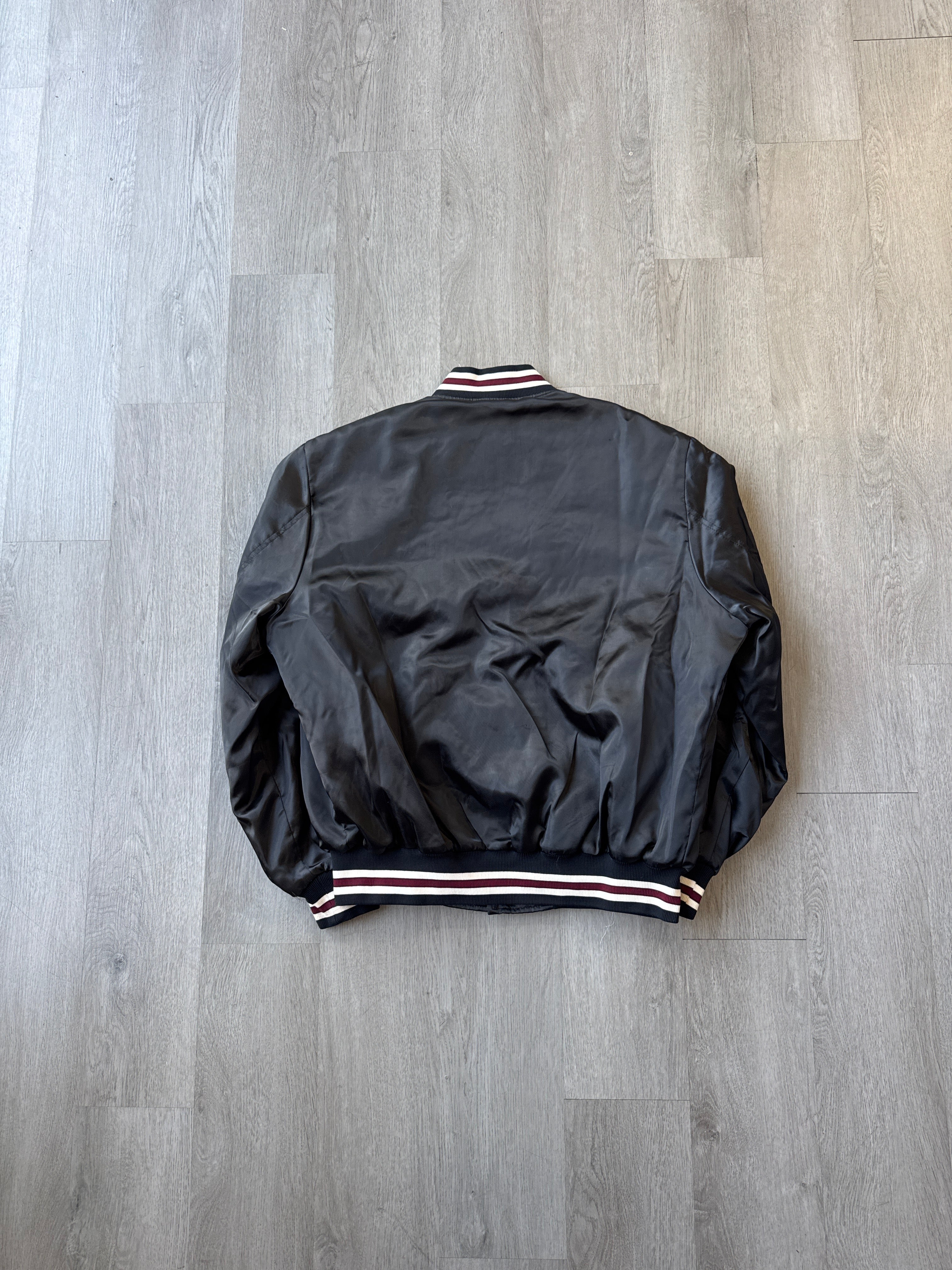 Vintage 90s University Of South Carolina Gamecocks Satin Bomber Jacket