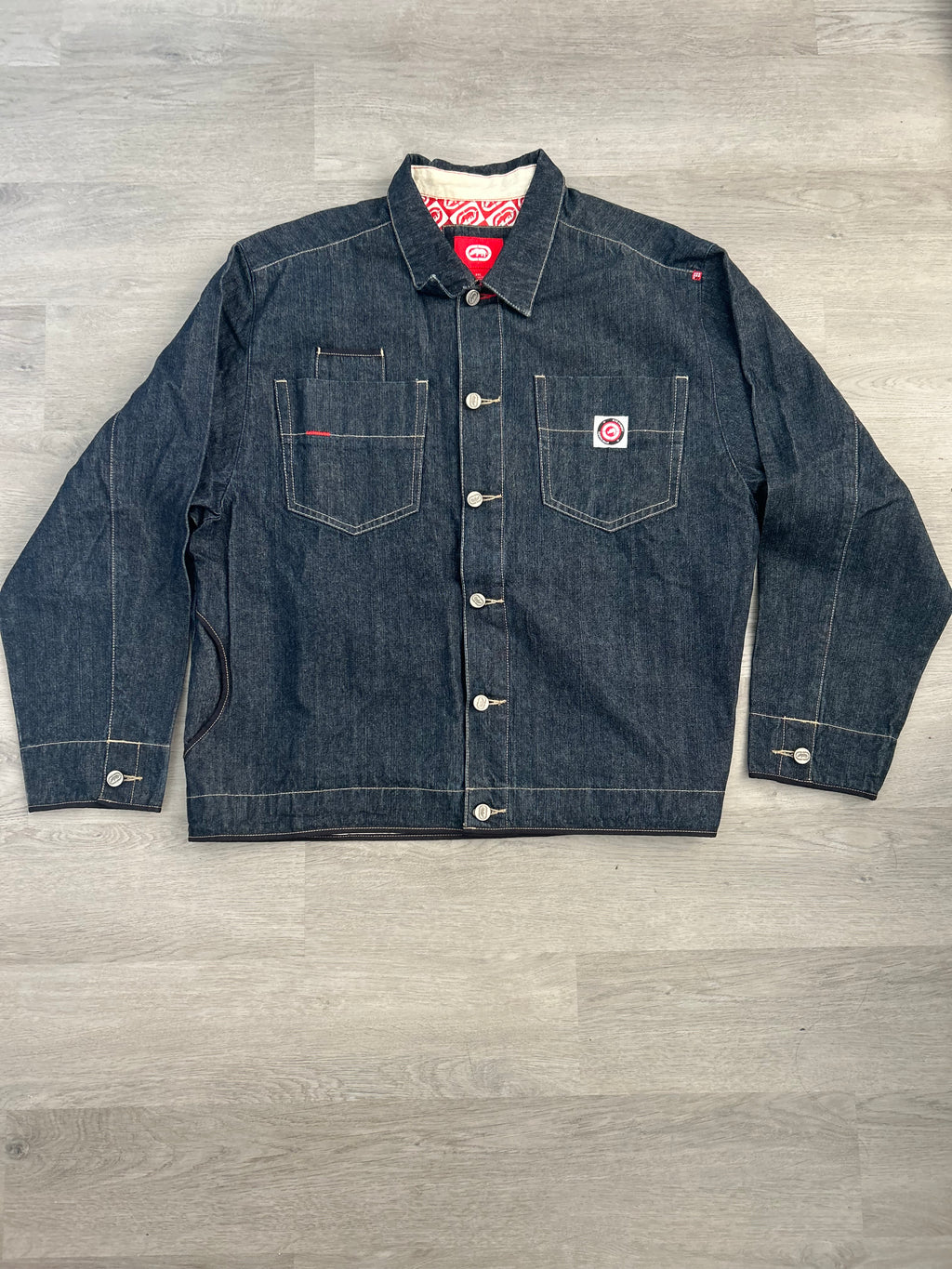 Y2K Ecko Unltd Denim Workwear Jacket