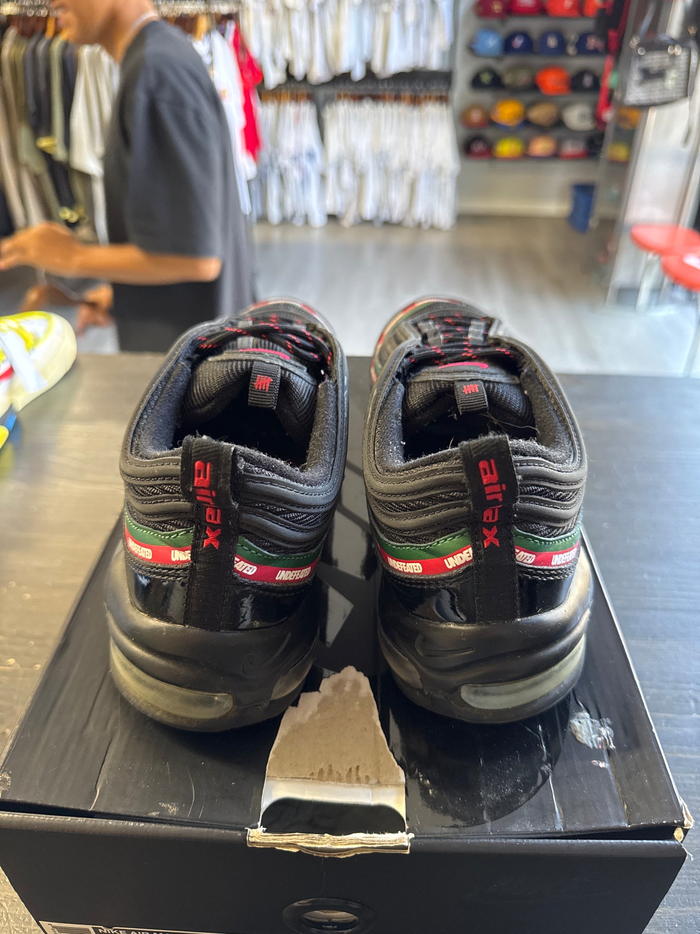 Pre-owned Nike Air Max 97 Undefeated Black