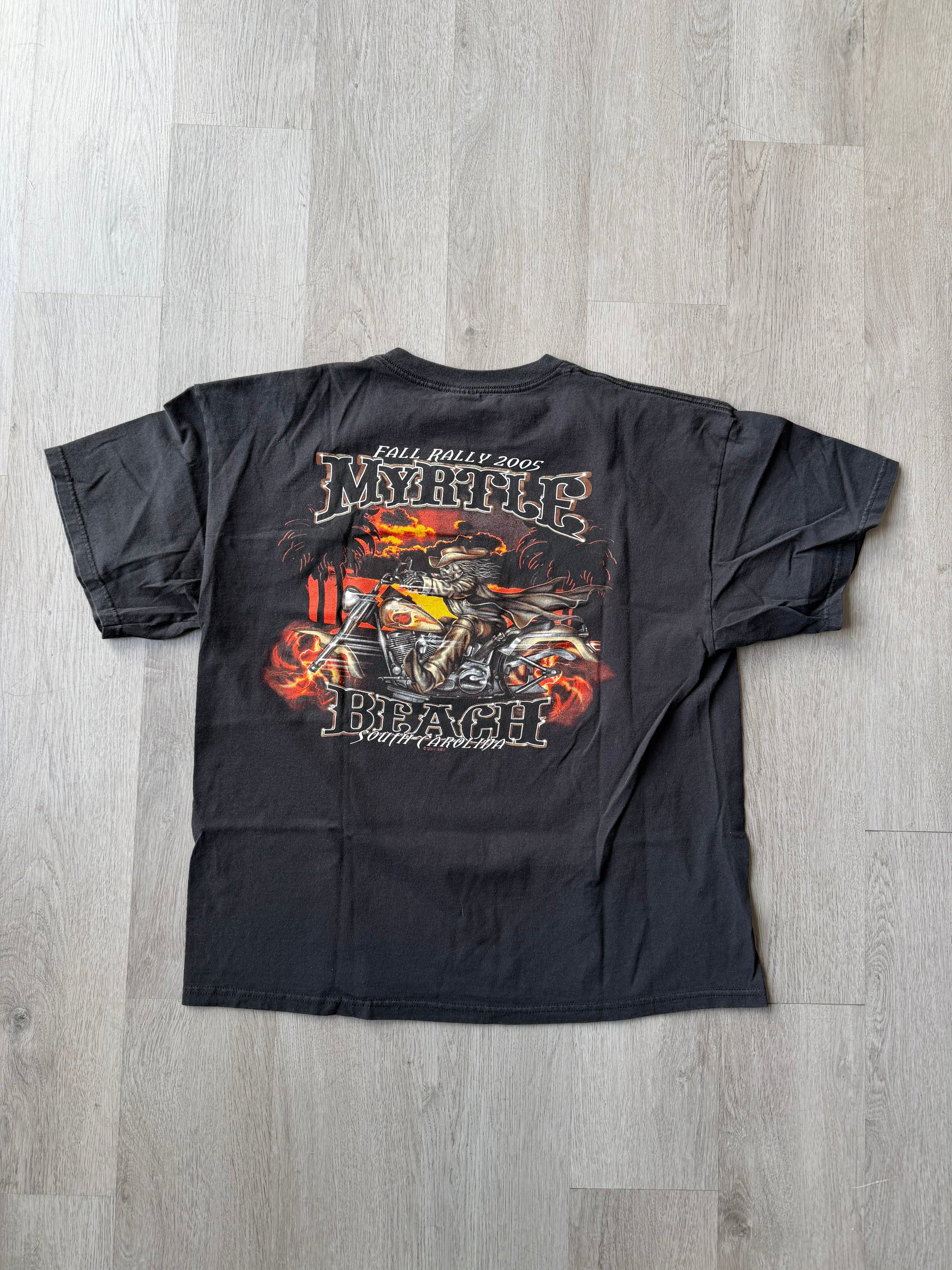 Vintage 2005 Myrtle Beach Bike Tee