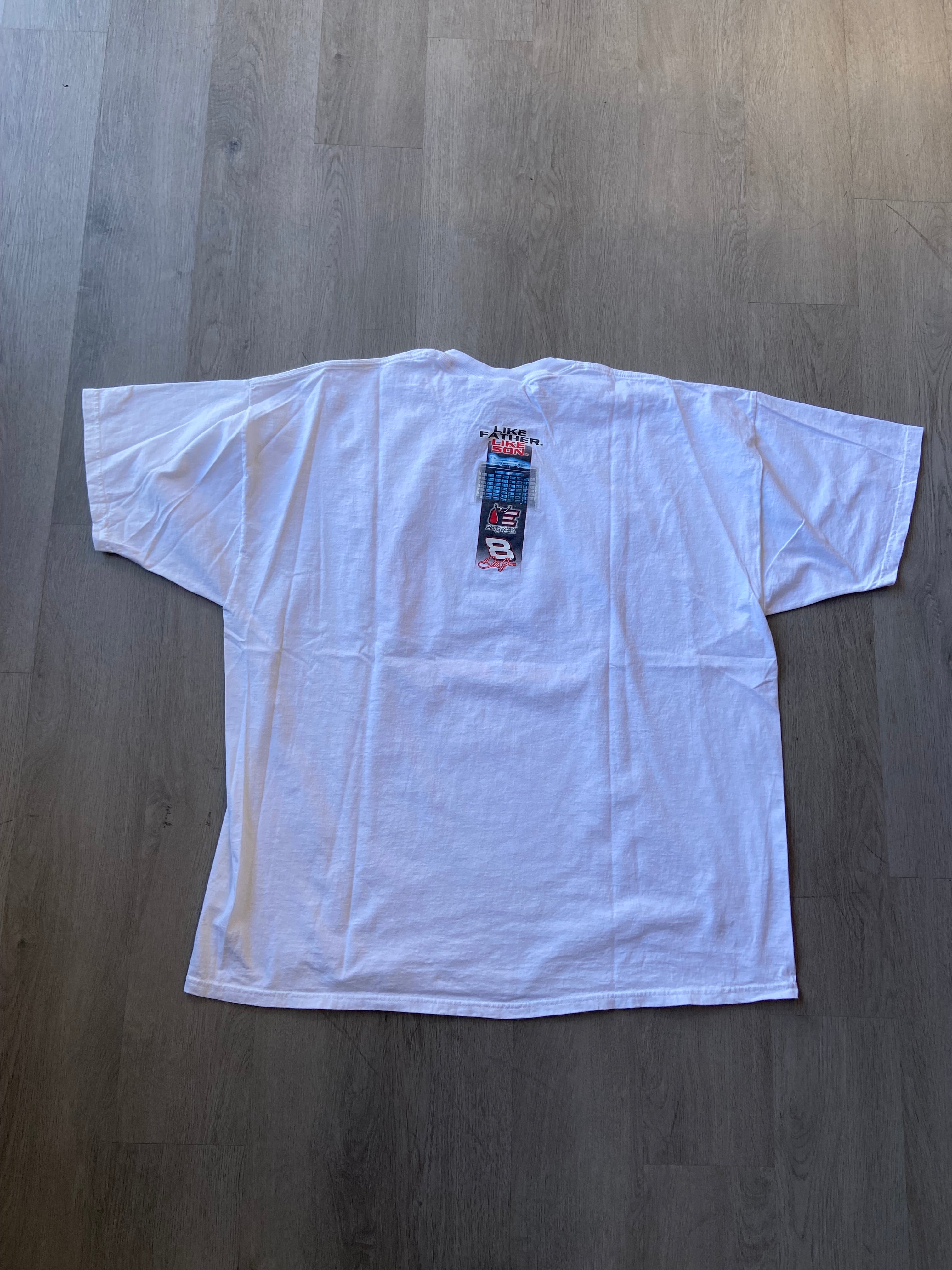 Vintage Dale Earnhardt NASCAR "Like Father, Like Son" Tee