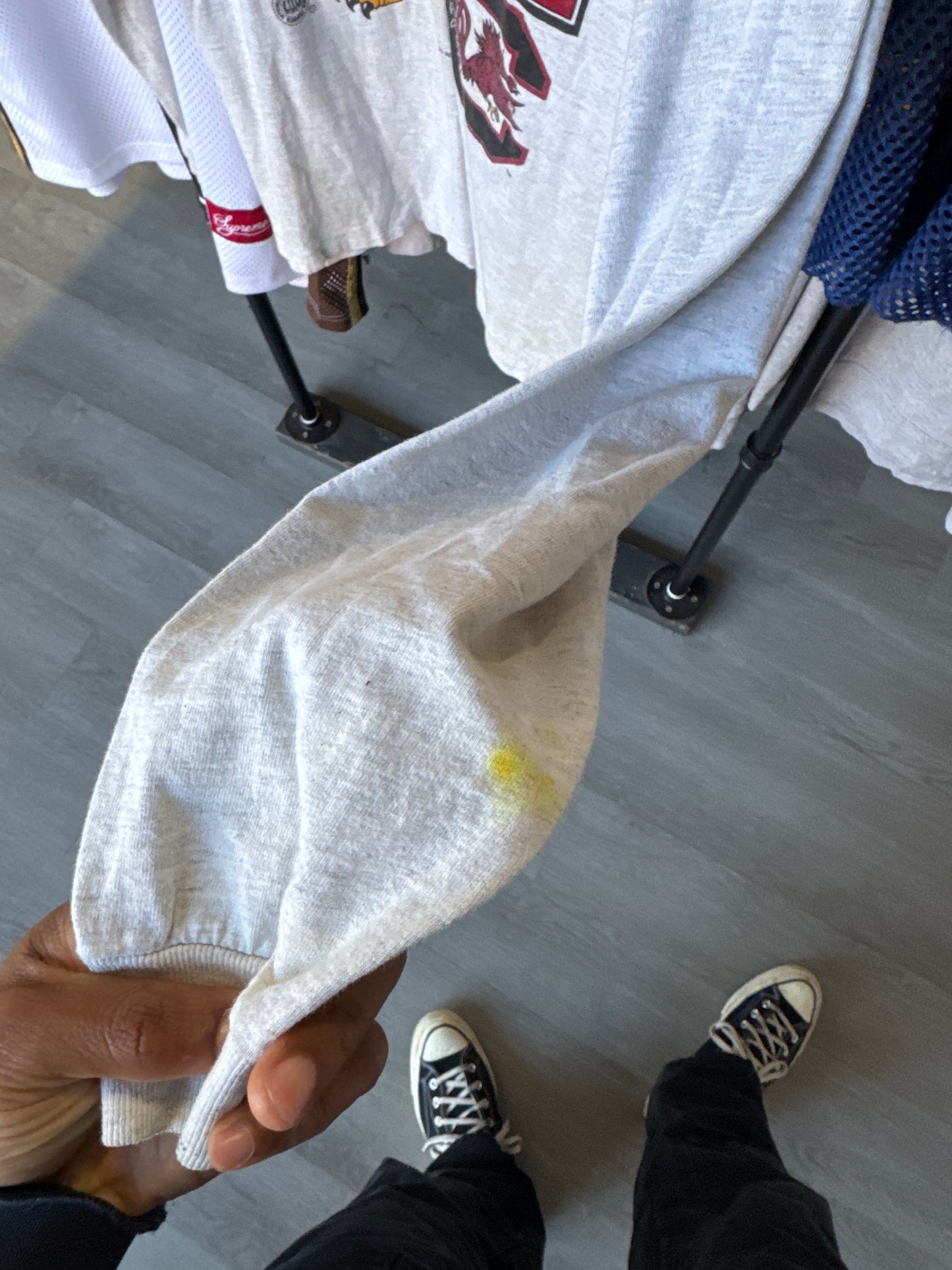 Vintage 1993 The University Of South Carolina Gamecocks Hooded Long Sleeve